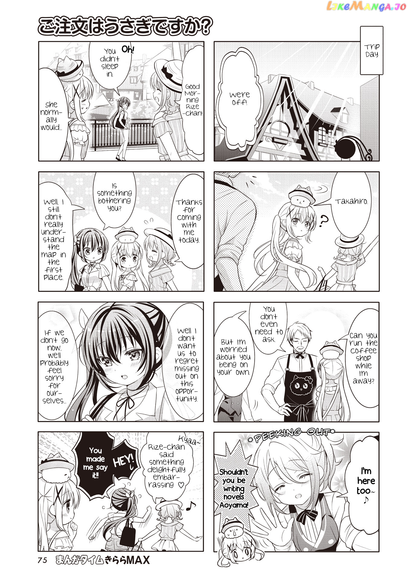 Gochuumon wa Usagi Desu ka? chapter 140 - page 5