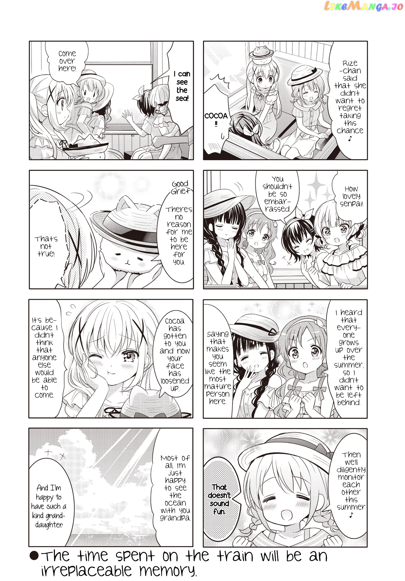 Gochuumon wa Usagi Desu ka? chapter 140 - page 8