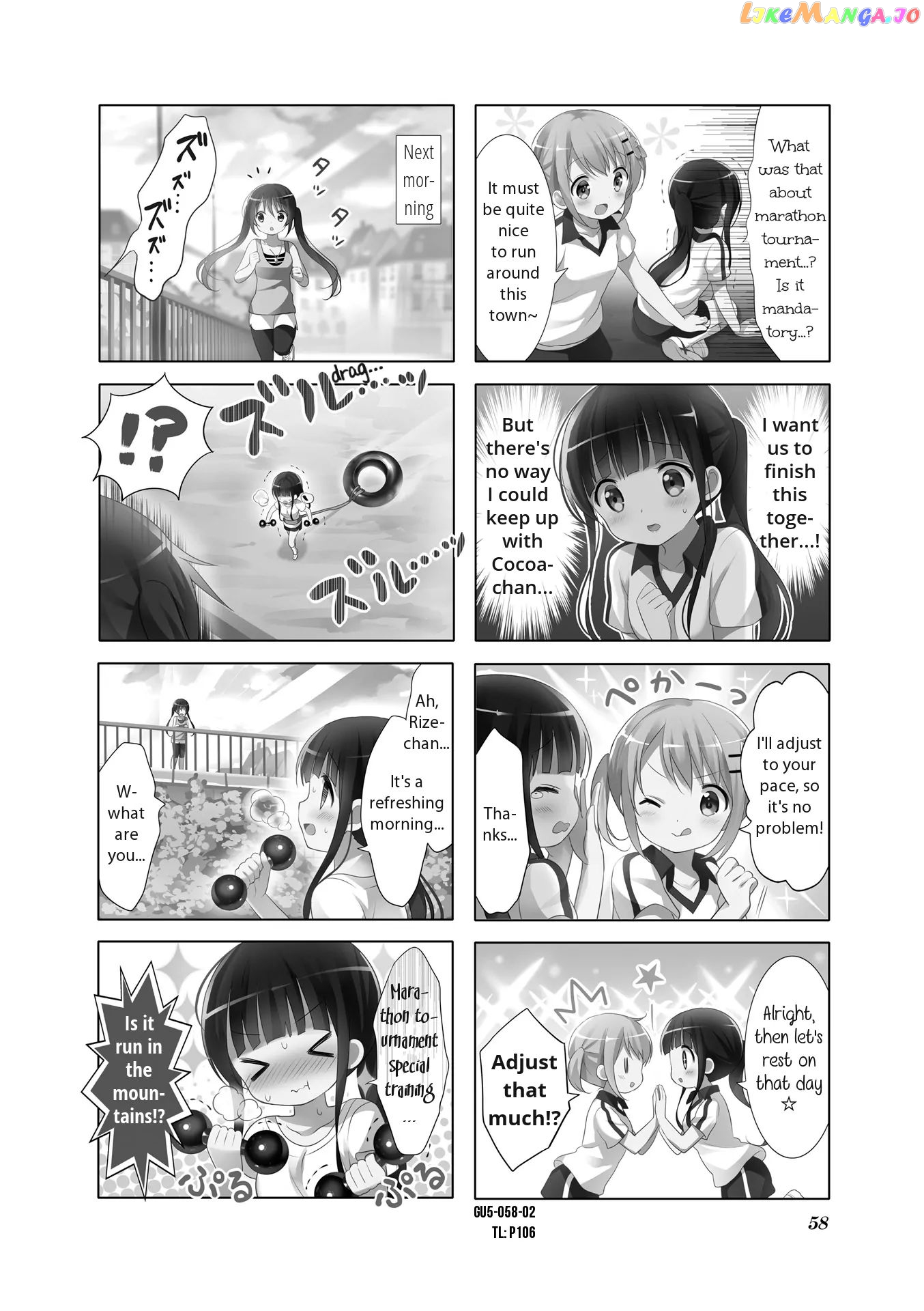 Gochuumon wa Usagi Desu ka? chapter 54 - page 2
