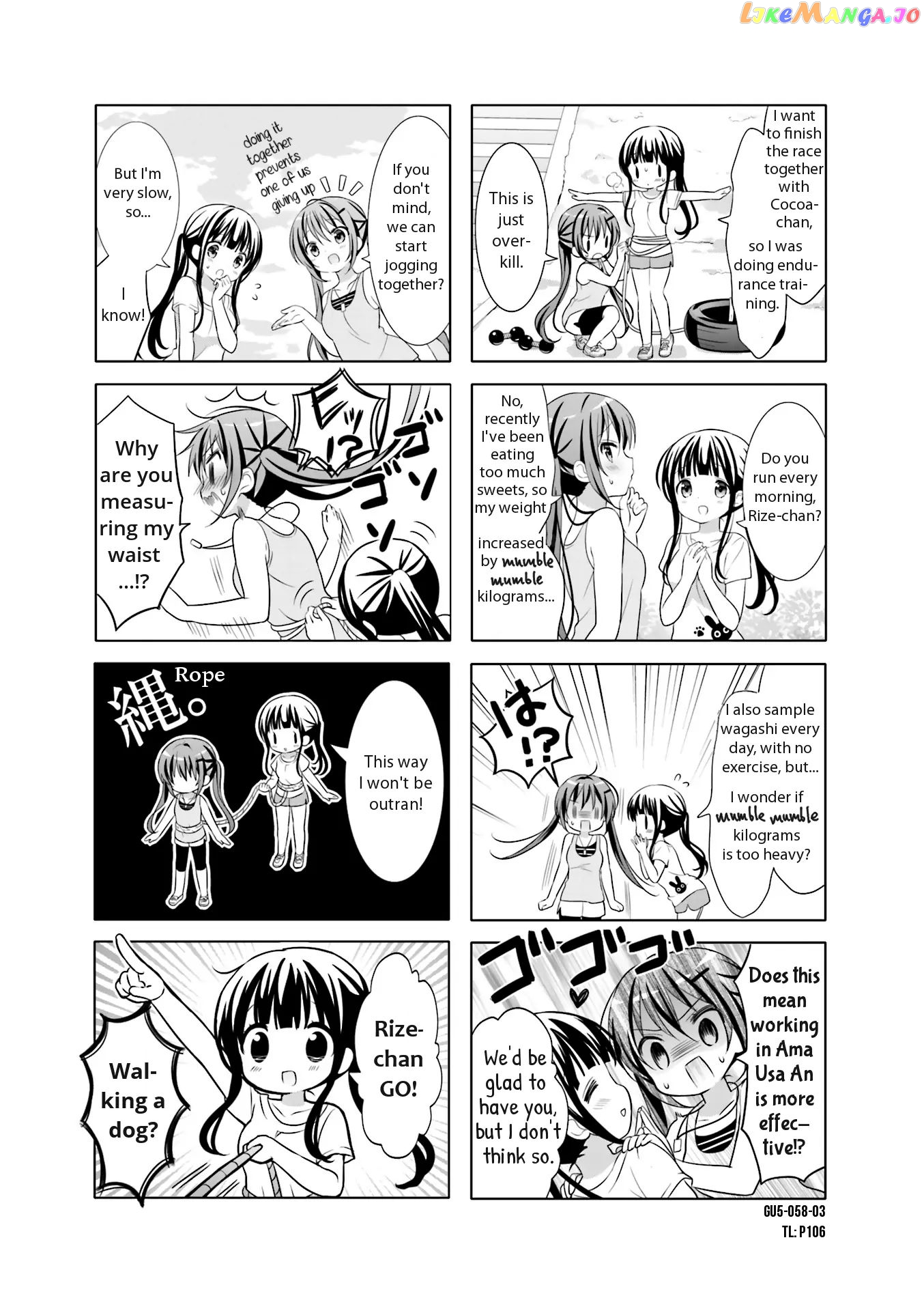 Gochuumon wa Usagi Desu ka? chapter 54 - page 3
