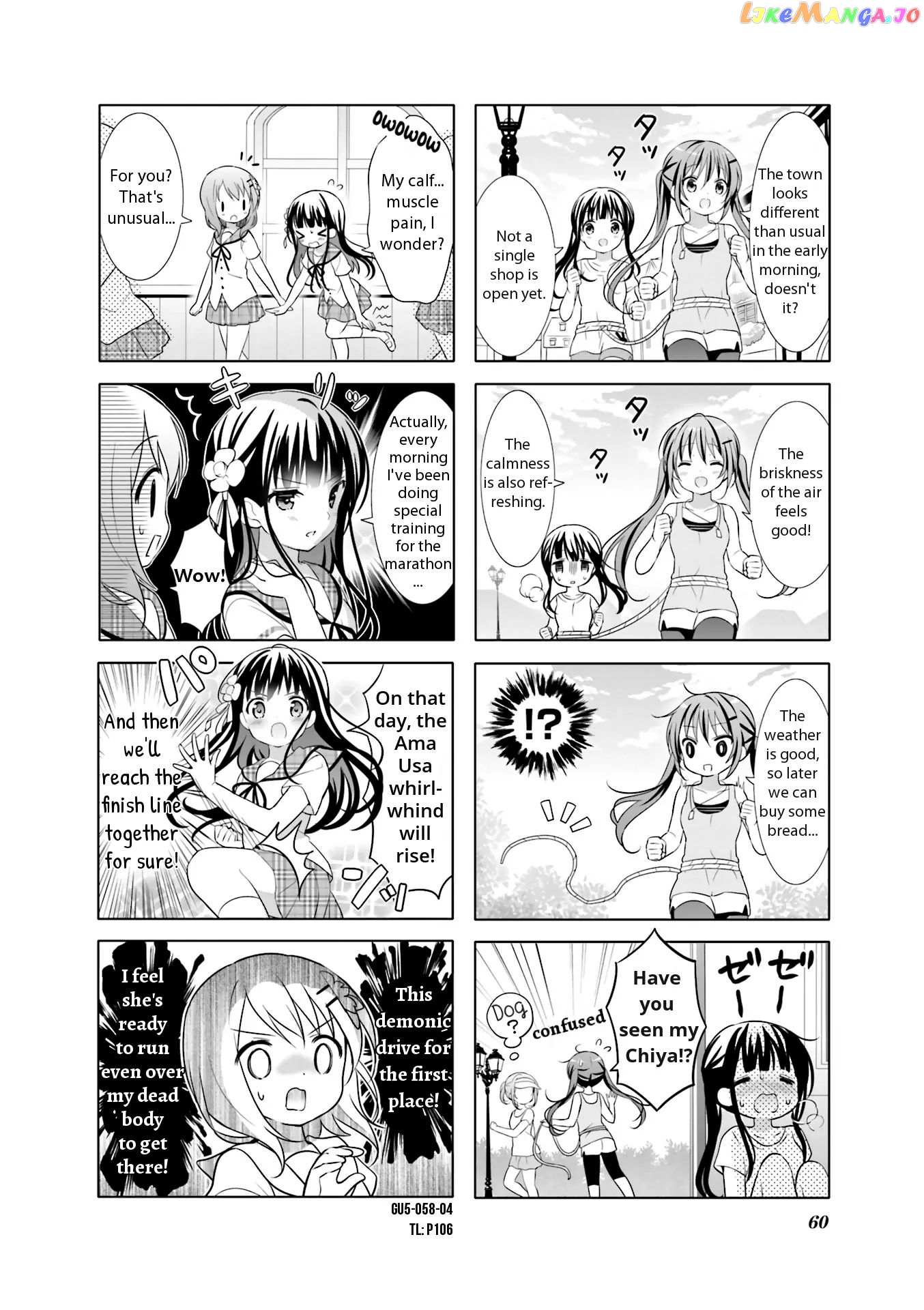 Gochuumon wa Usagi Desu ka? chapter 54 - page 4