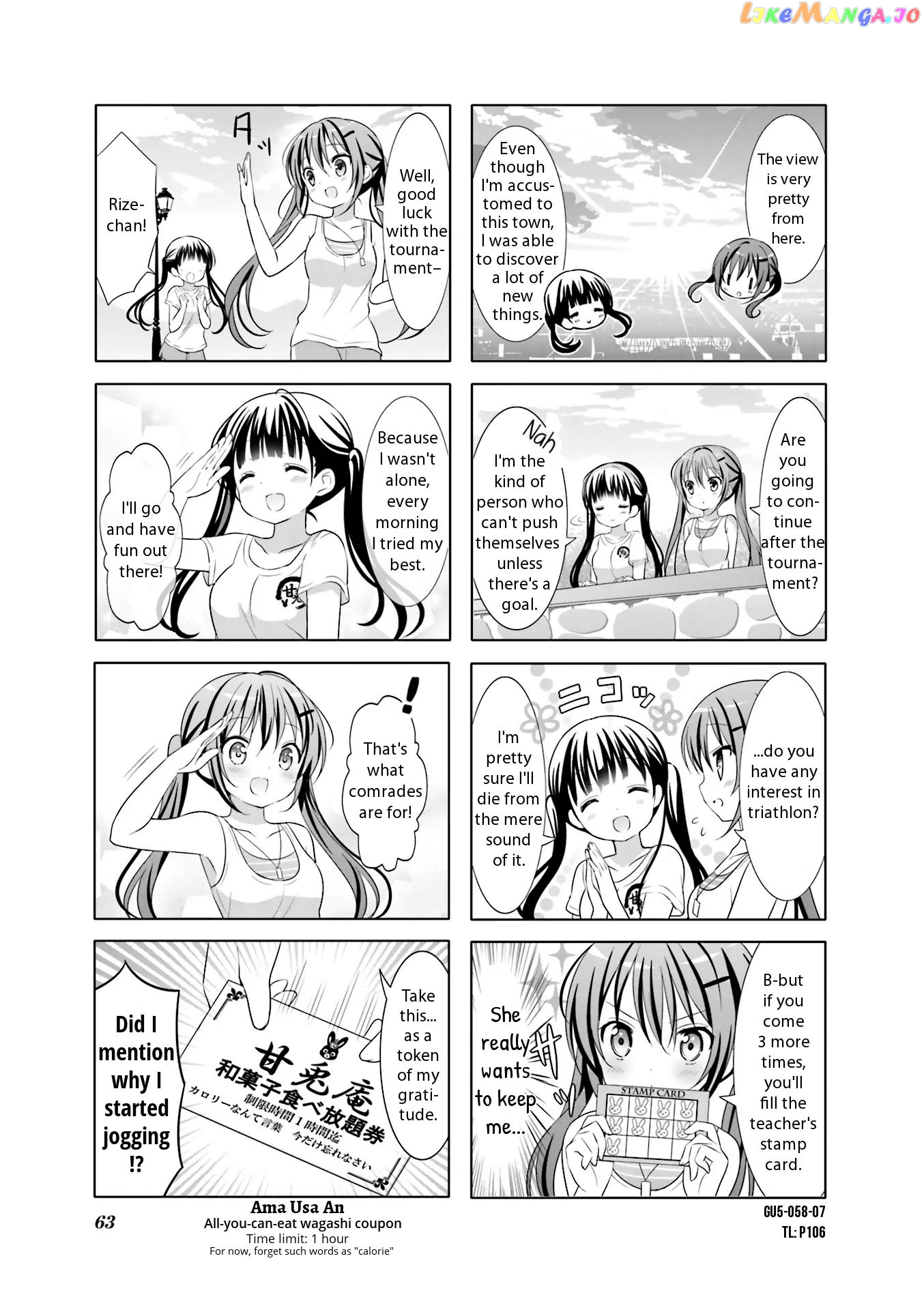 Gochuumon wa Usagi Desu ka? chapter 54 - page 7