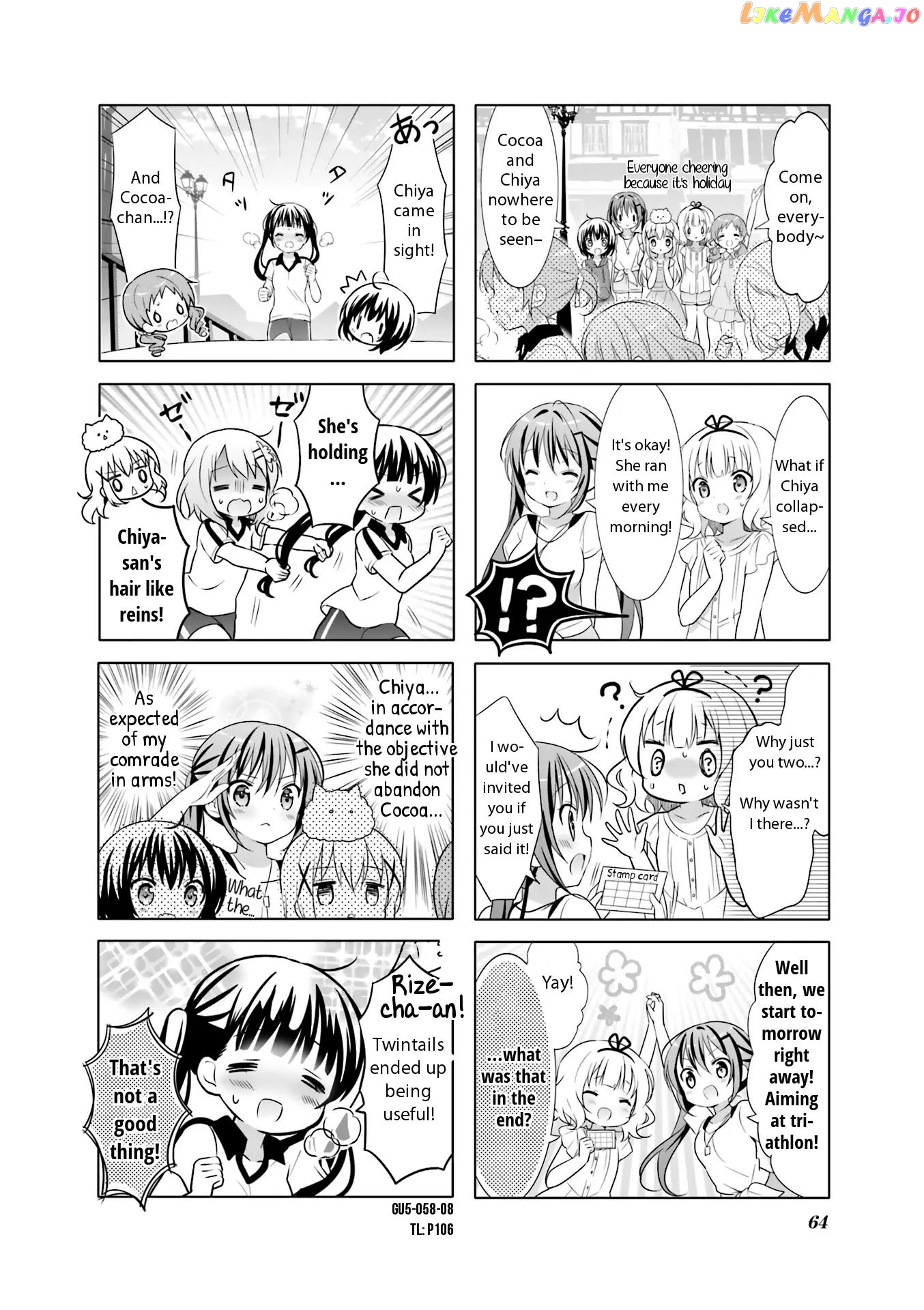 Gochuumon wa Usagi Desu ka? chapter 54 - page 8