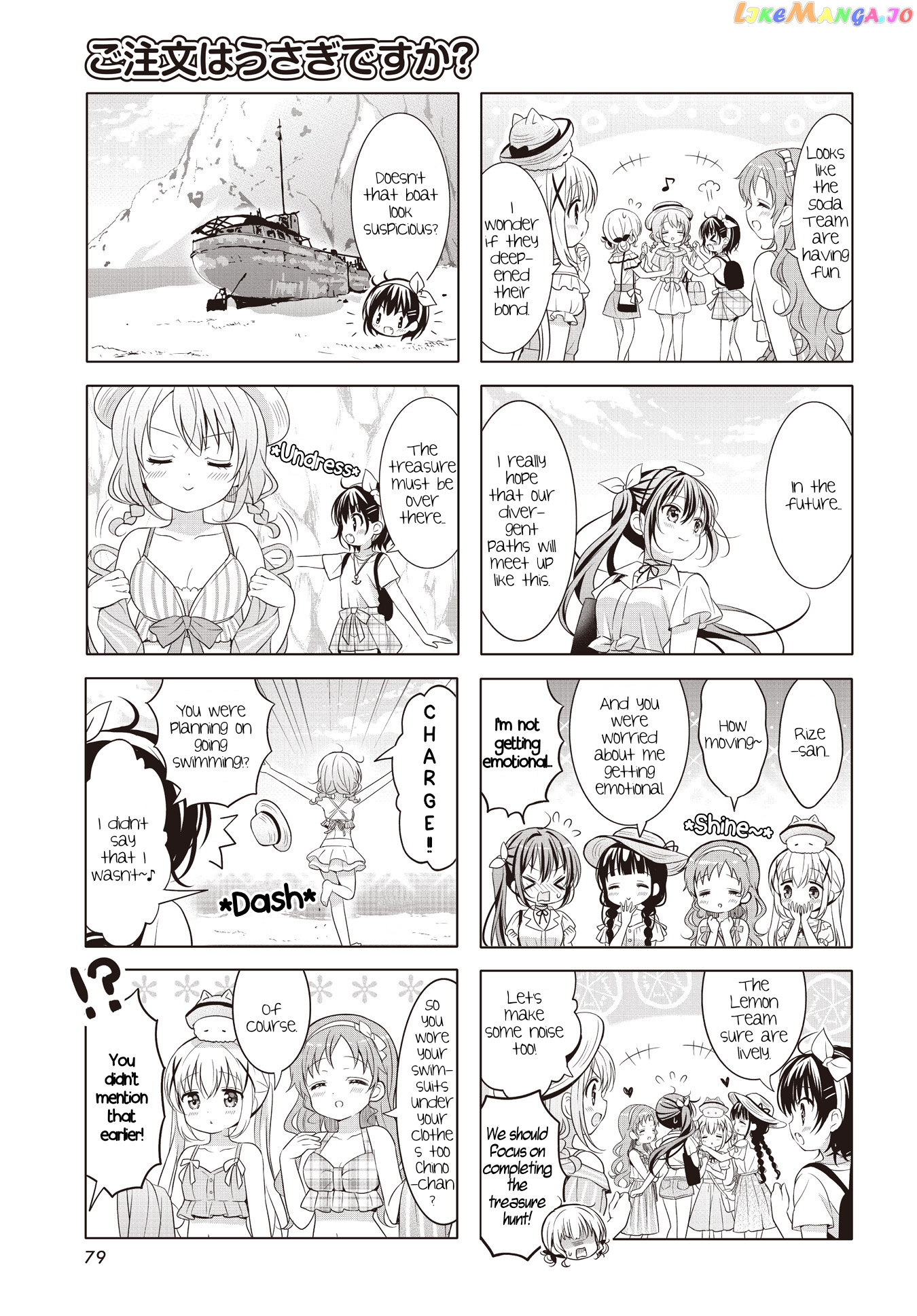 Gochuumon wa Usagi Desu ka? chapter 141 - page 9