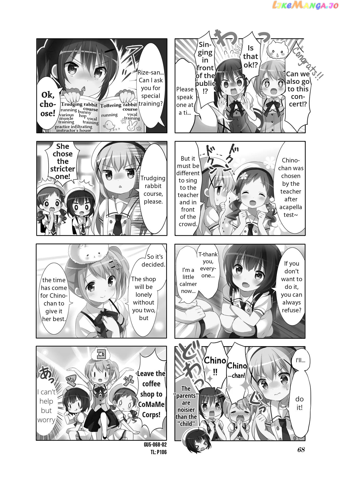 Gochuumon wa Usagi Desu ka? chapter 55 - page 2