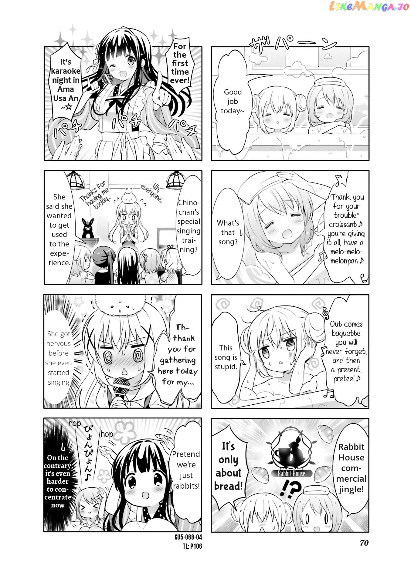 Gochuumon wa Usagi Desu ka? chapter 55 - page 4