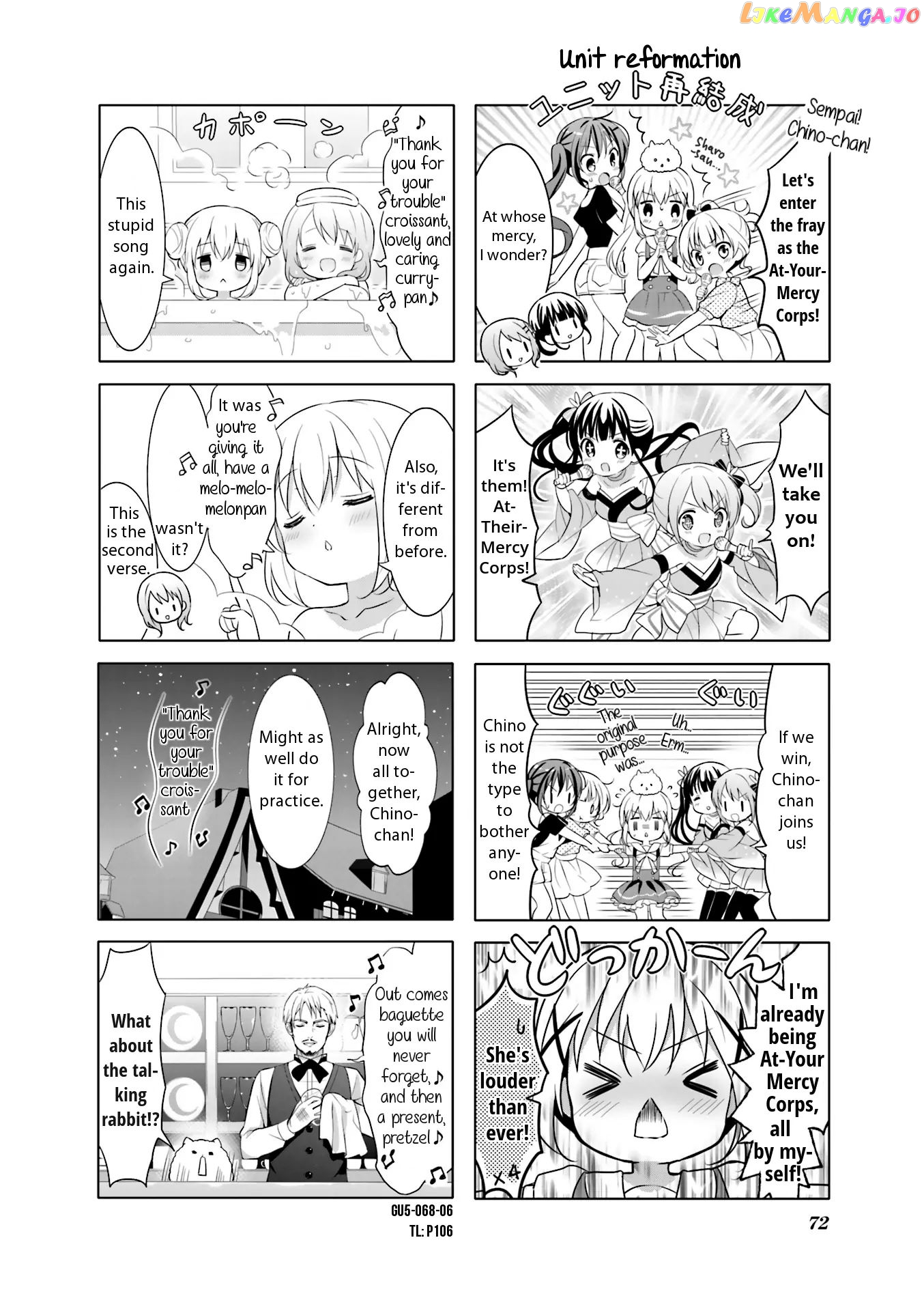Gochuumon wa Usagi Desu ka? chapter 55 - page 6