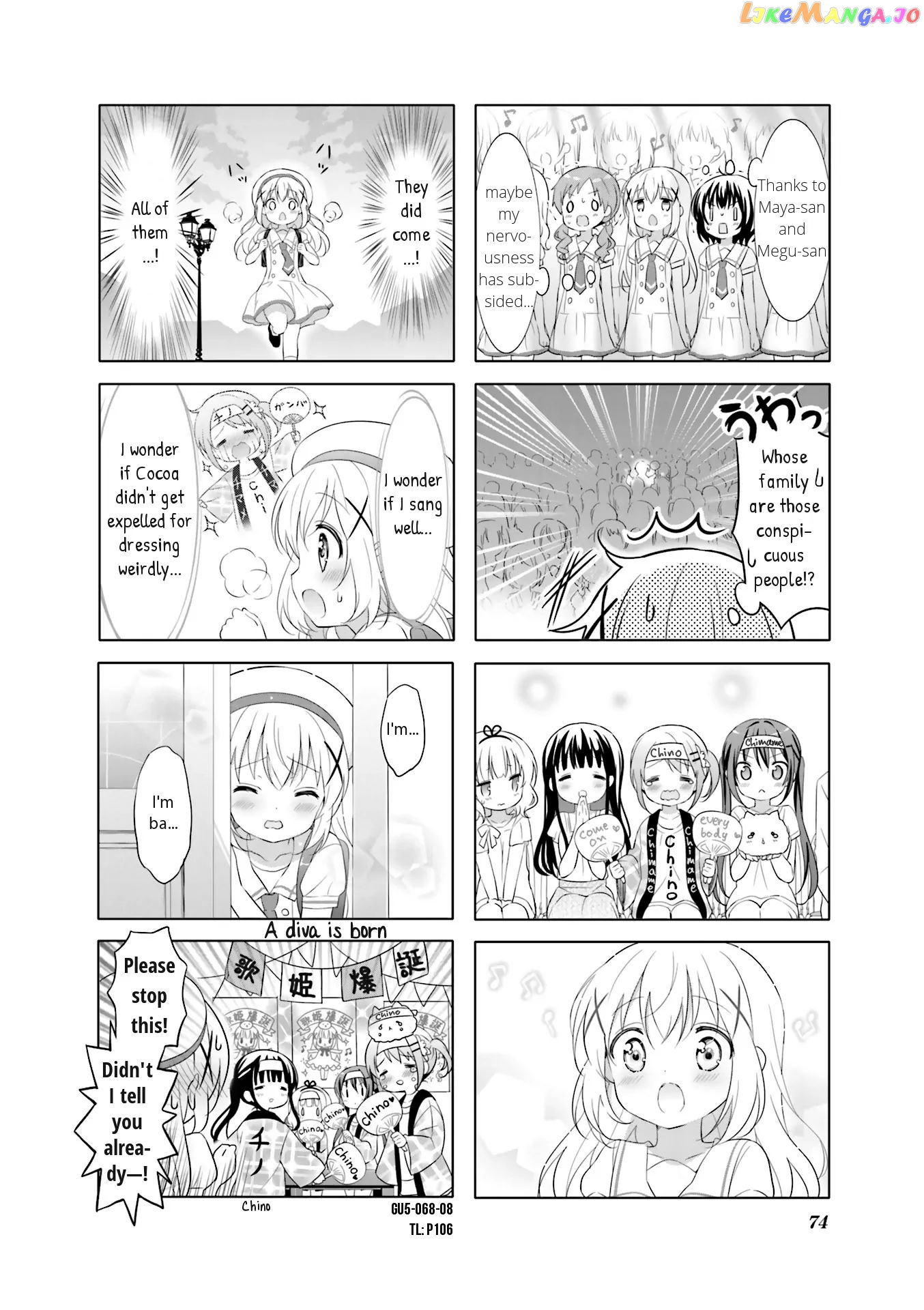 Gochuumon wa Usagi Desu ka? chapter 55 - page 8