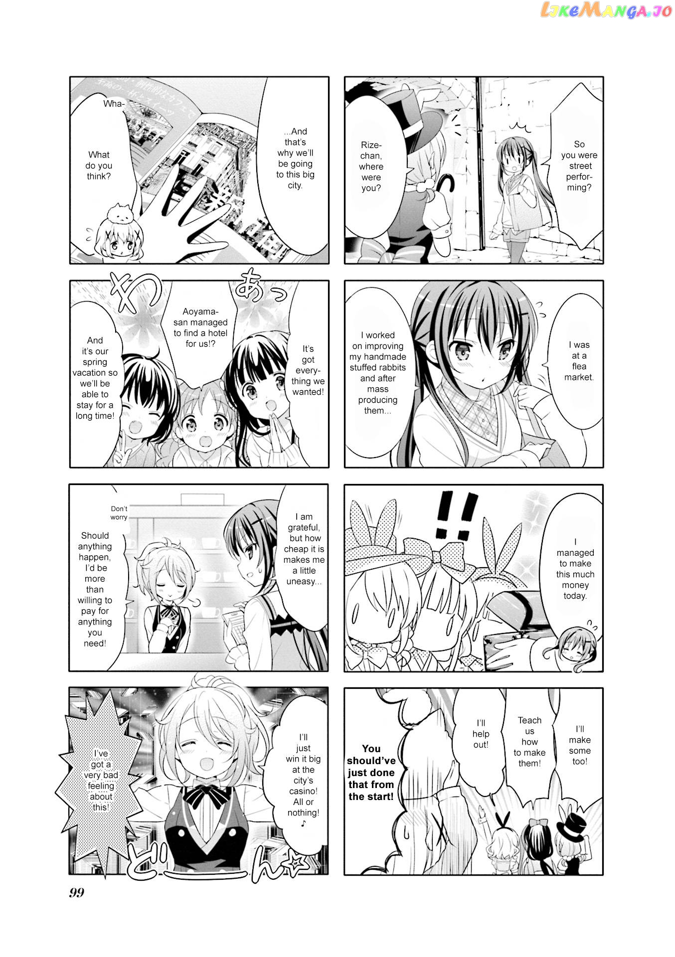 Gochuumon wa Usagi Desu ka? chapter 88 - page 7