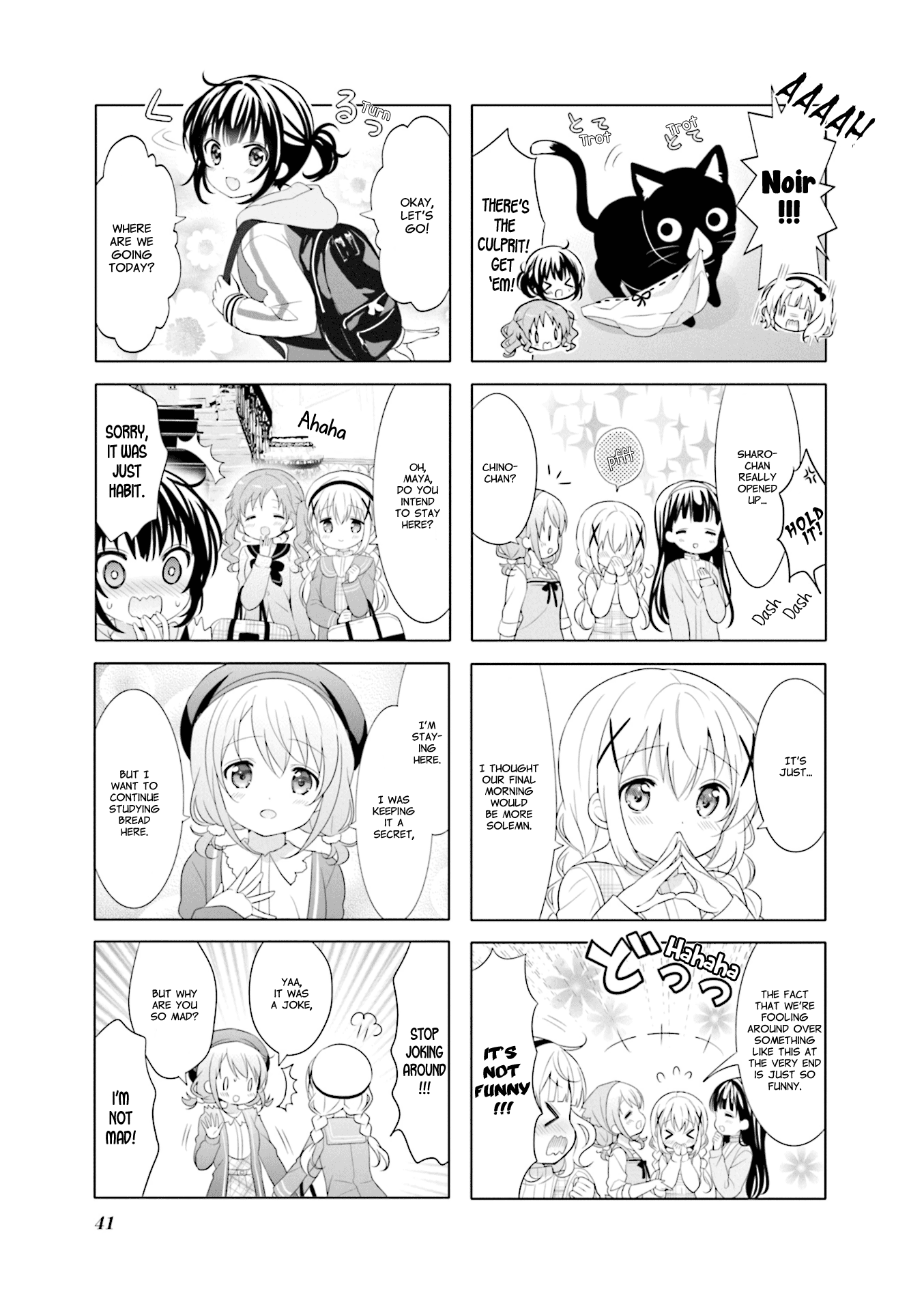 Gochuumon wa Usagi Desu ka? chapter 113 - page 3