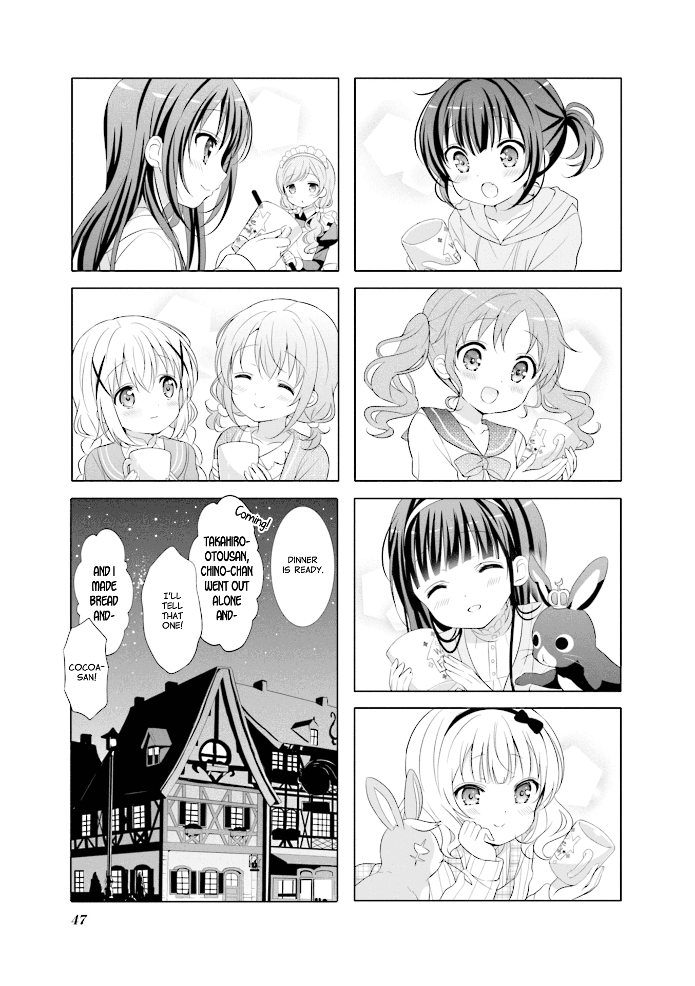 Gochuumon wa Usagi Desu ka? chapter 113 - page 9