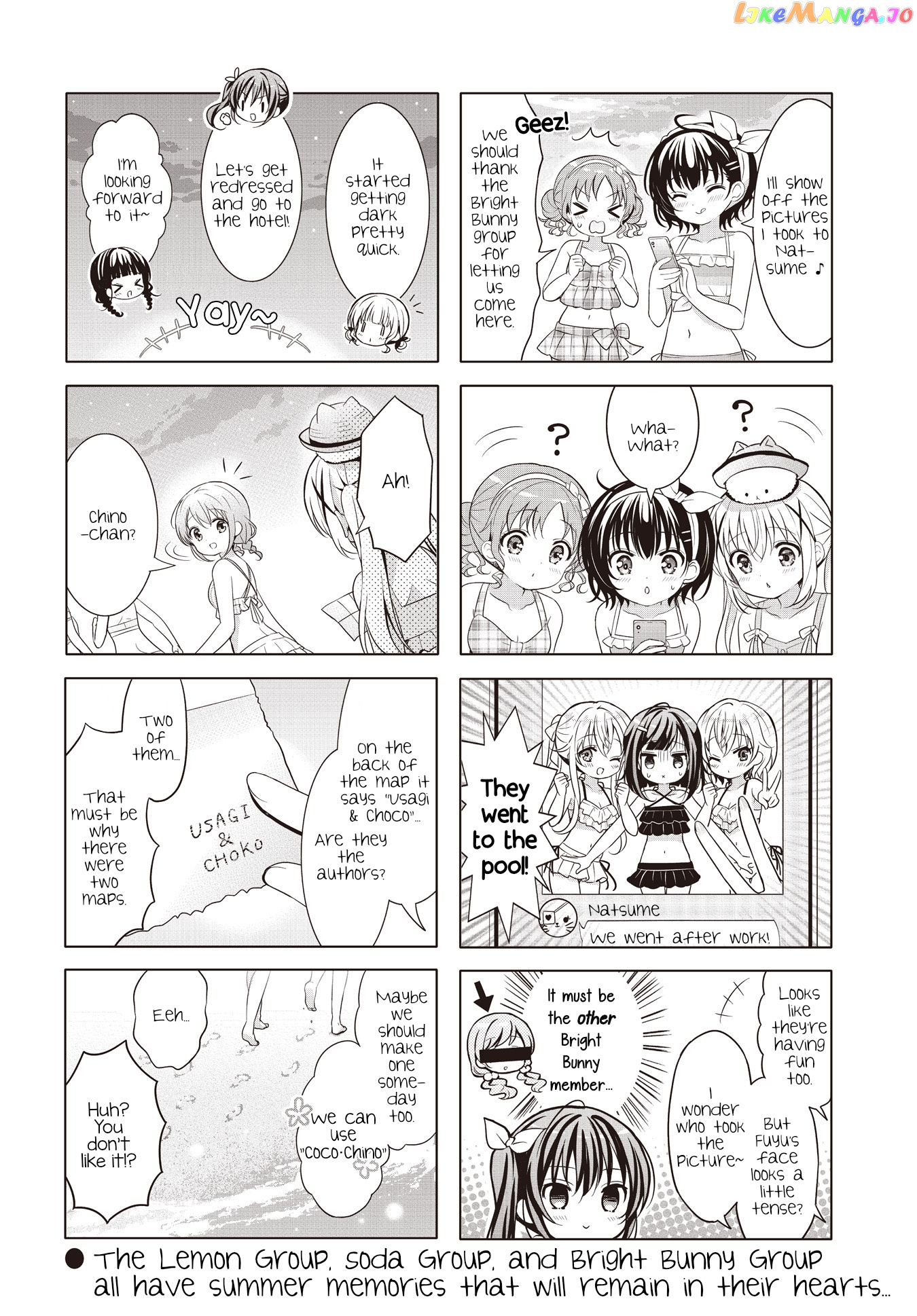Gochuumon wa Usagi Desu ka? chapter 142 - page 8
