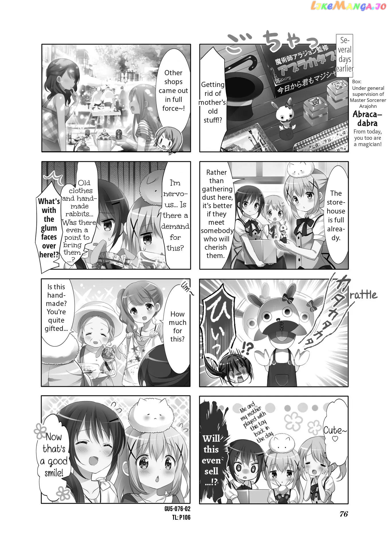 Gochuumon wa Usagi Desu ka? chapter 56 - page 2