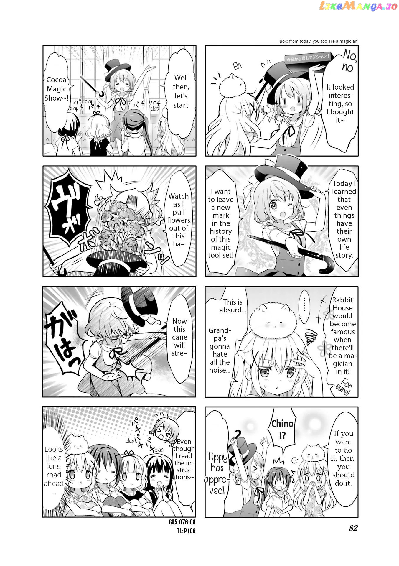 Gochuumon wa Usagi Desu ka? chapter 56 - page 8