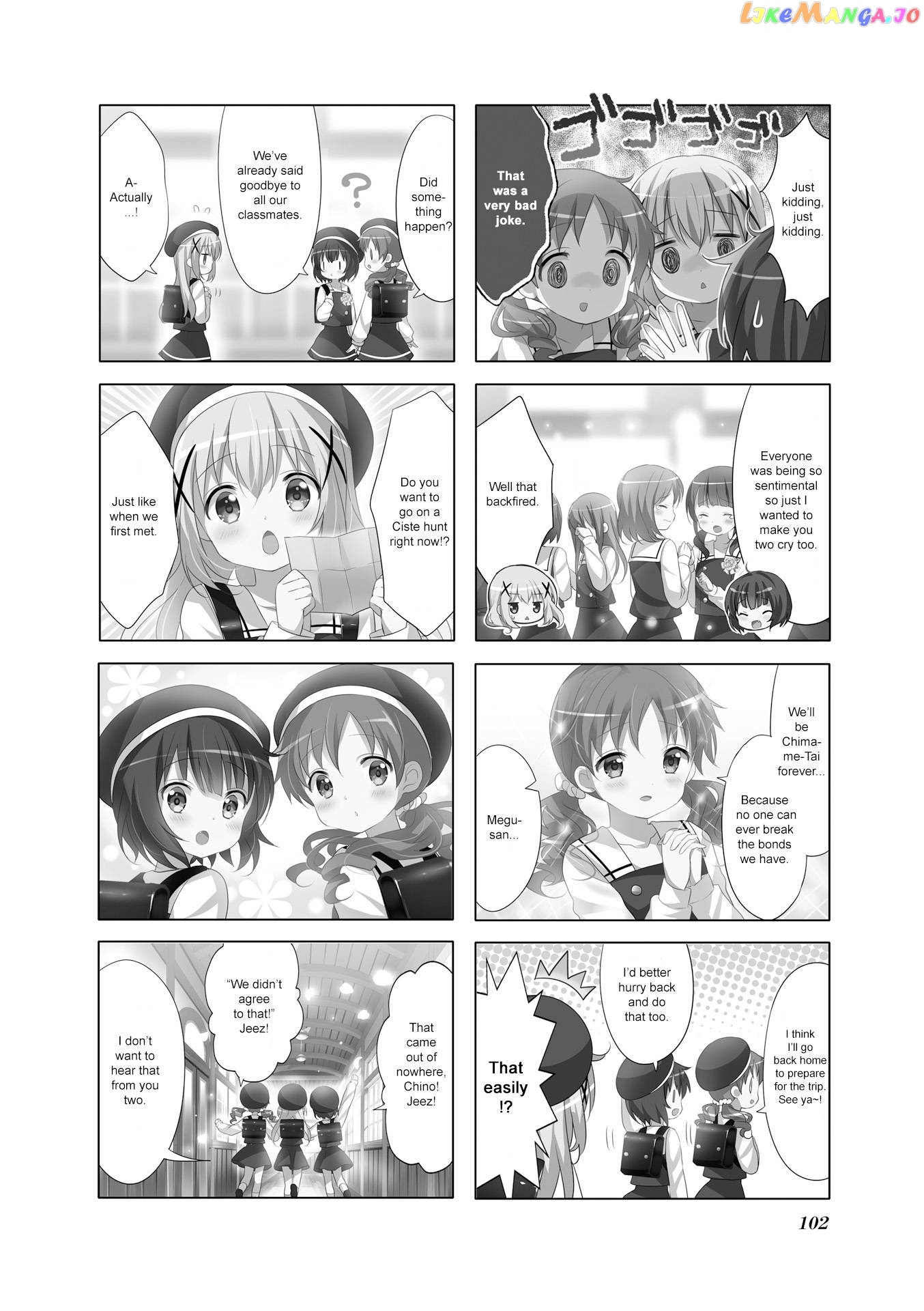 Gochuumon wa Usagi Desu ka? chapter 89 - page 2