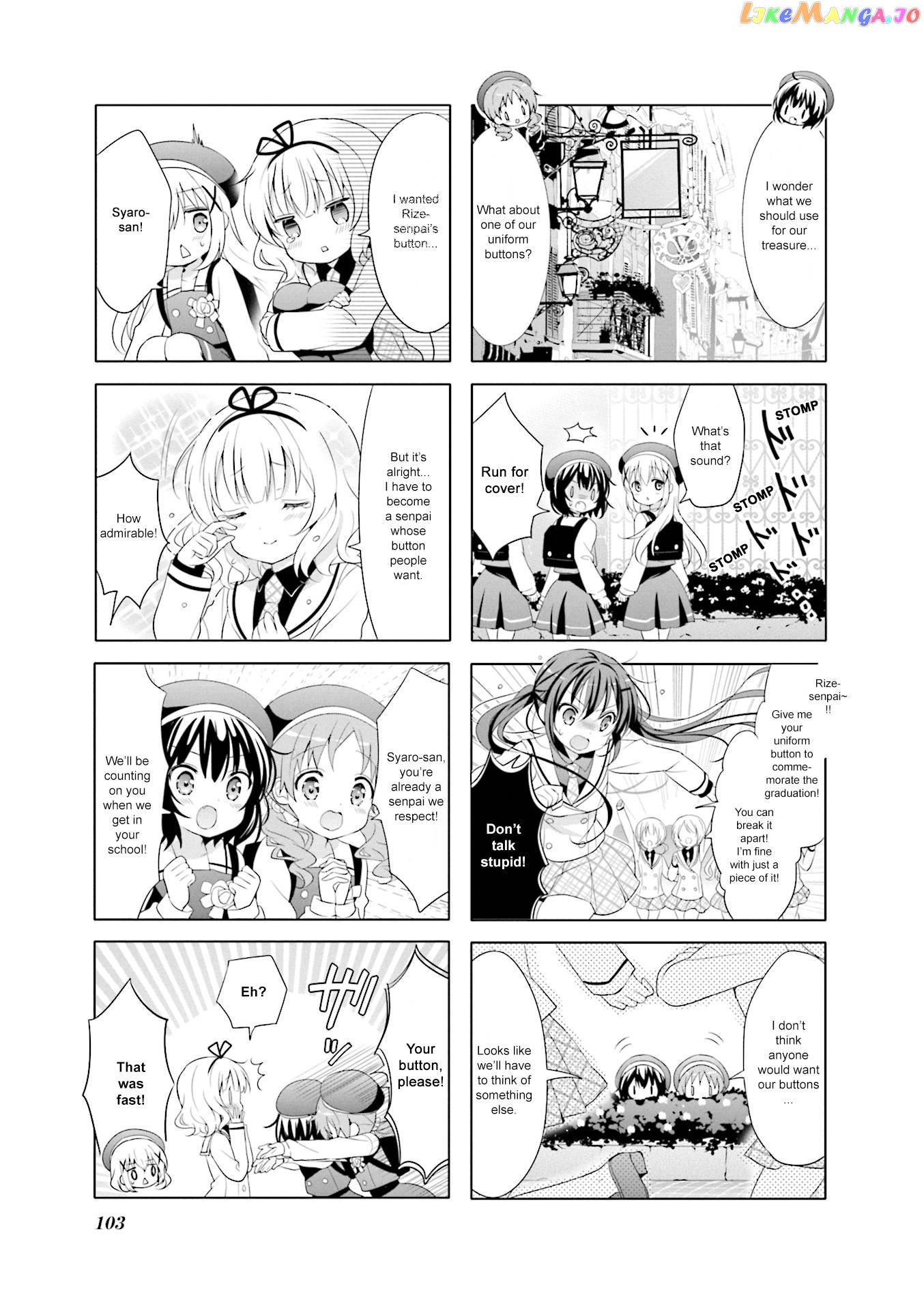 Gochuumon wa Usagi Desu ka? chapter 89 - page 3
