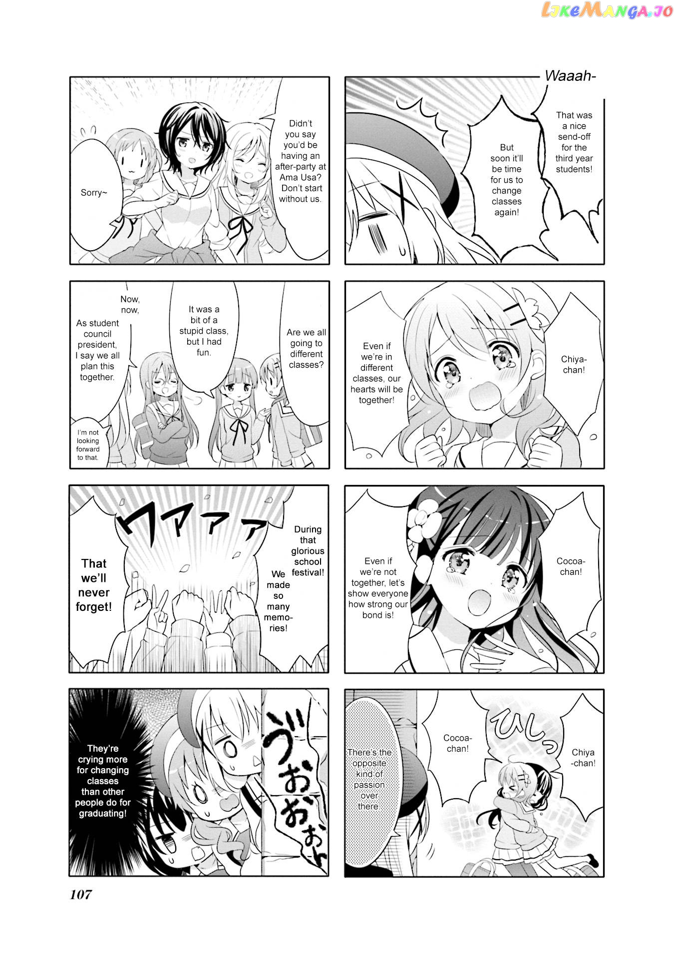 Gochuumon wa Usagi Desu ka? chapter 89 - page 7