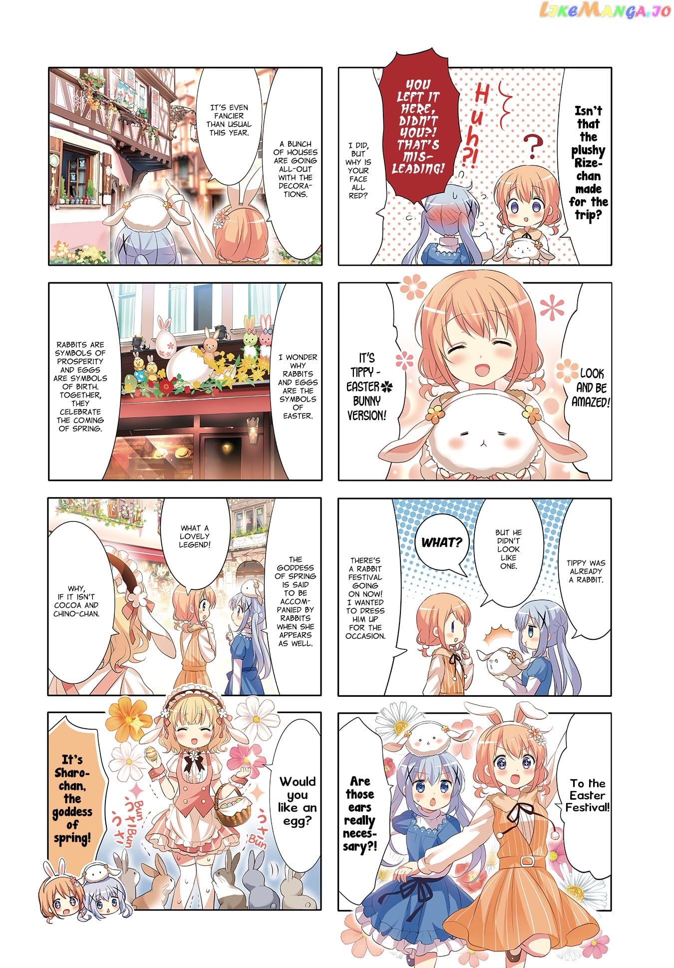 Gochuumon wa Usagi Desu ka? chapter 114 - page 2