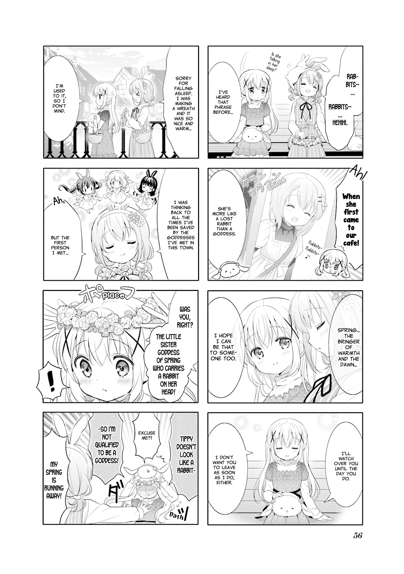 Gochuumon wa Usagi Desu ka? chapter 114 - page 8