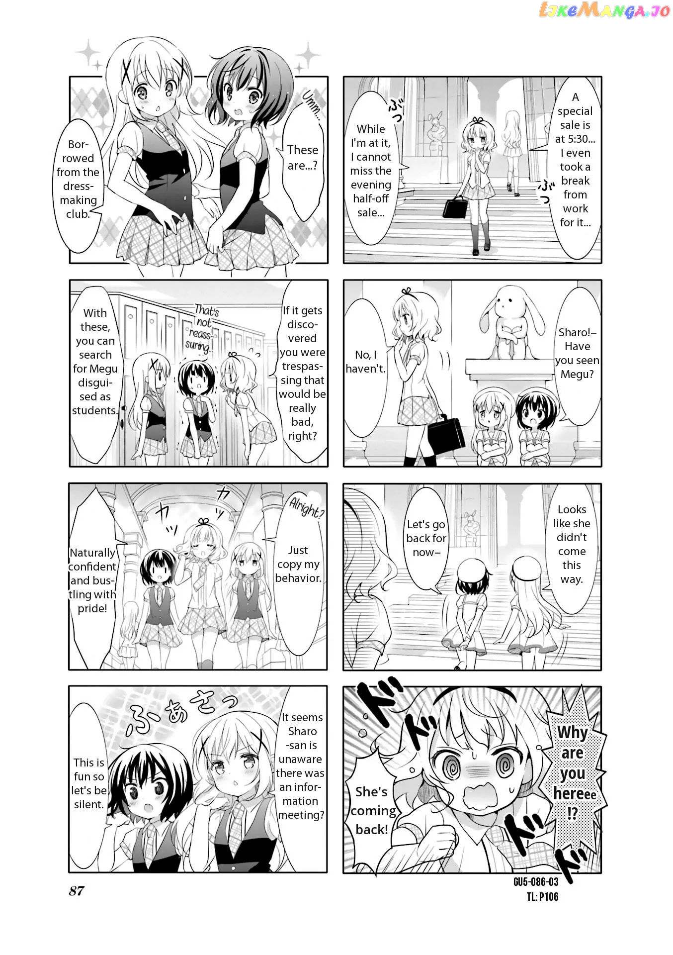 Gochuumon wa Usagi Desu ka? chapter 57 - page 3