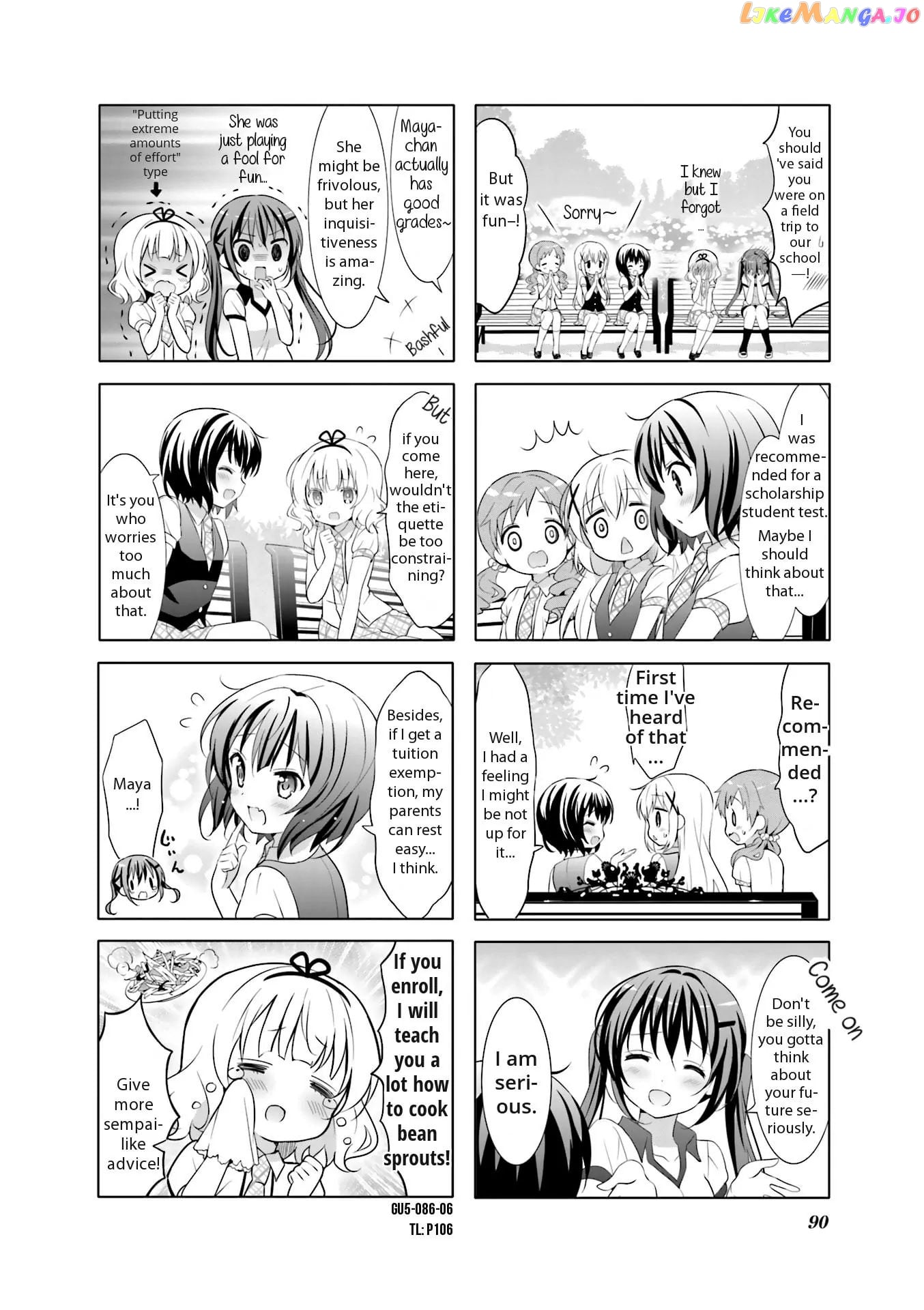Gochuumon wa Usagi Desu ka? chapter 57 - page 6