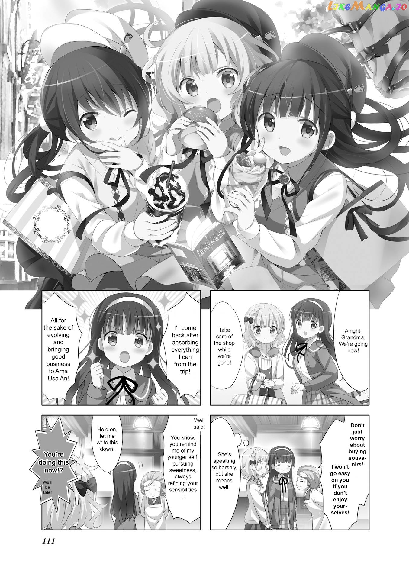 Gochuumon wa Usagi Desu ka? chapter 90 - page 1