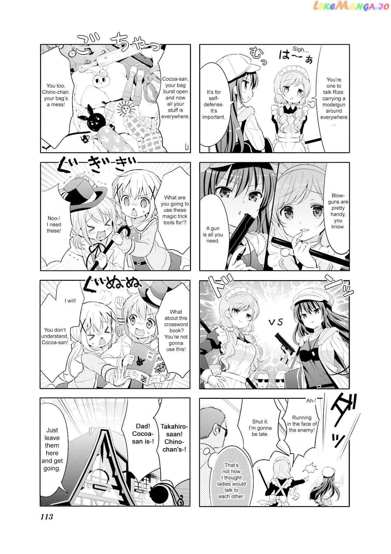 Gochuumon wa Usagi Desu ka? chapter 90 - page 3