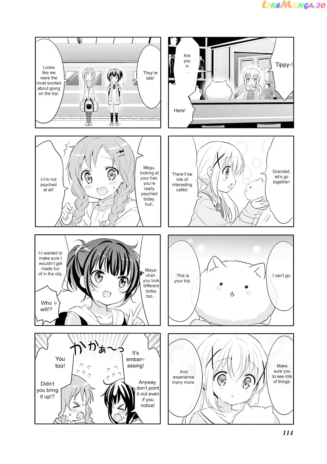 Gochuumon wa Usagi Desu ka? chapter 90 - page 4