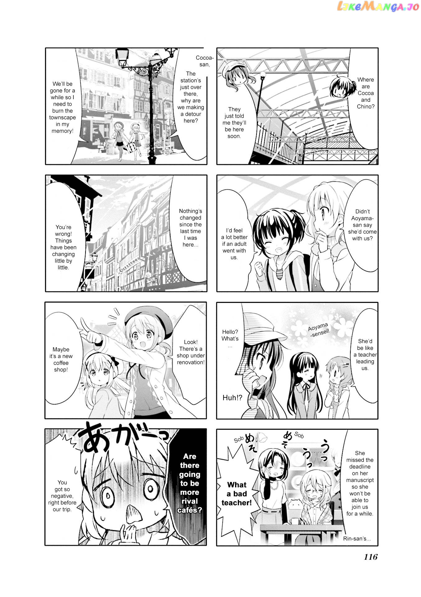 Gochuumon wa Usagi Desu ka? chapter 90 - page 6