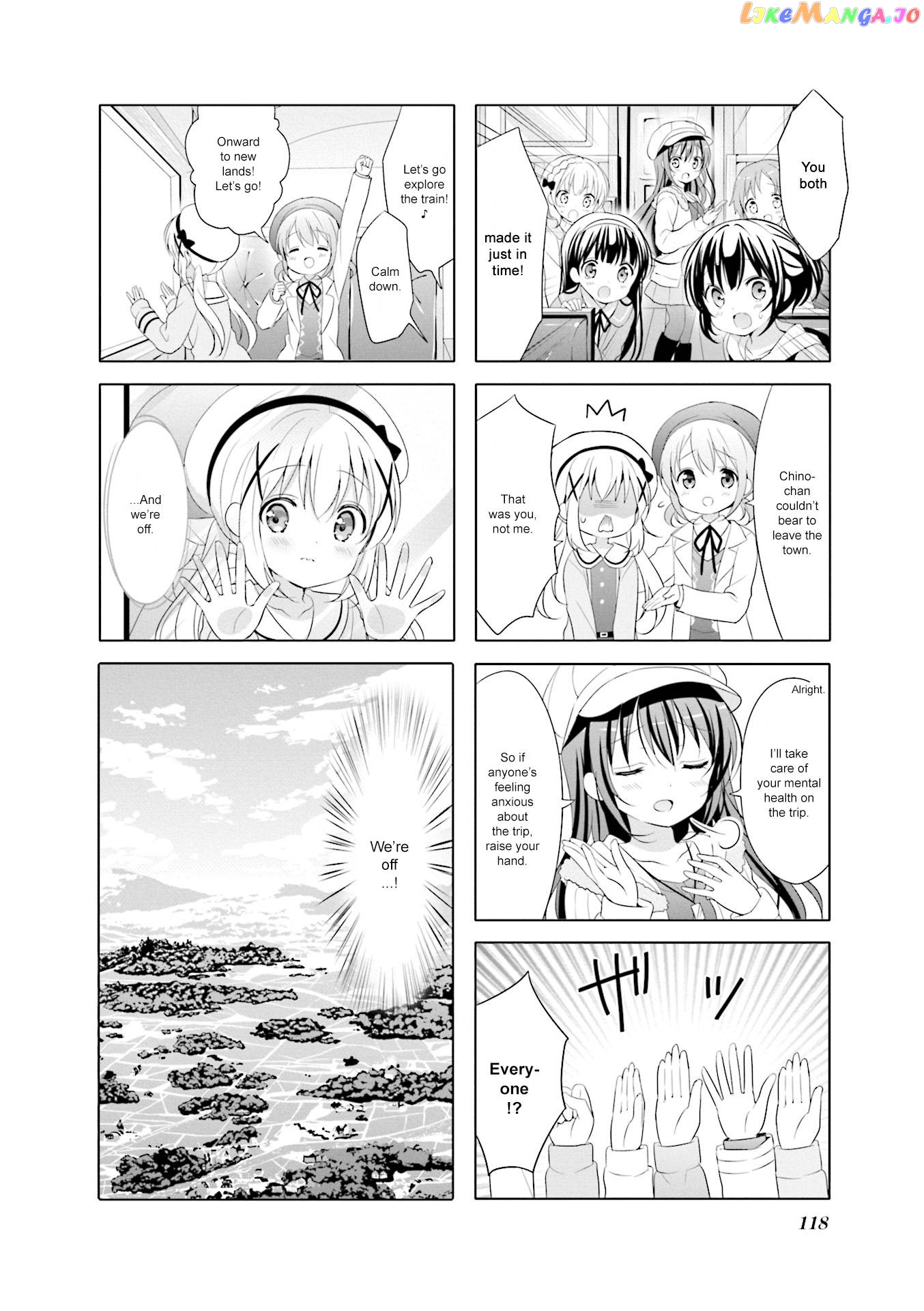 Gochuumon wa Usagi Desu ka? chapter 90 - page 8