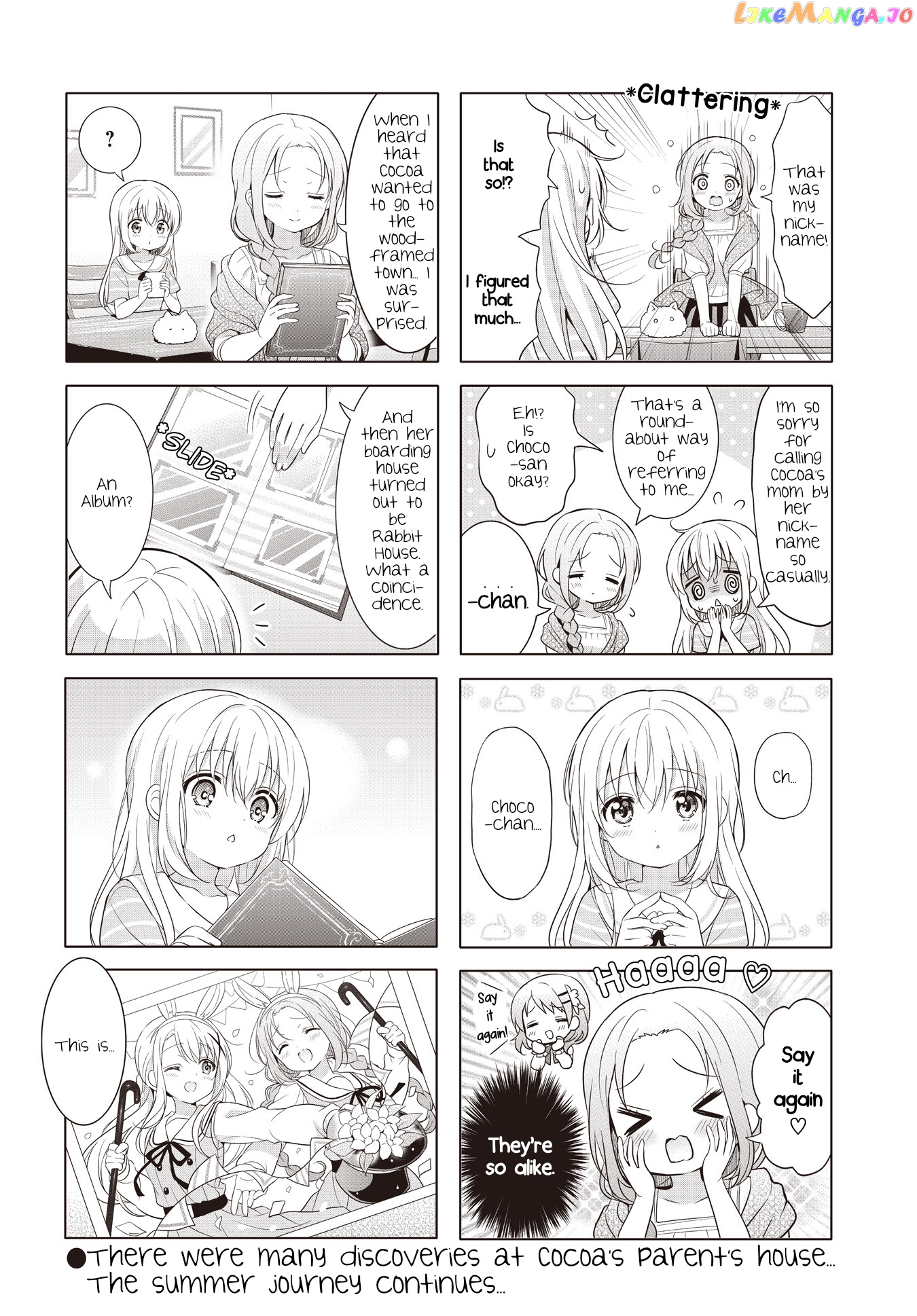 Gochuumon wa Usagi Desu ka? chapter 144 - page 8