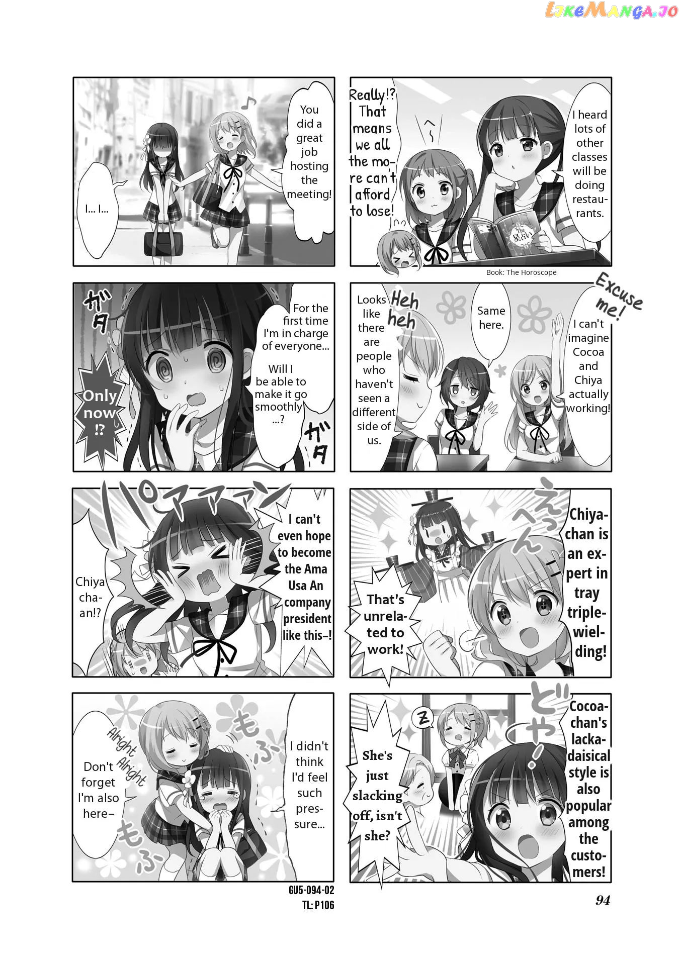 Gochuumon wa Usagi Desu ka? chapter 58 - page 2