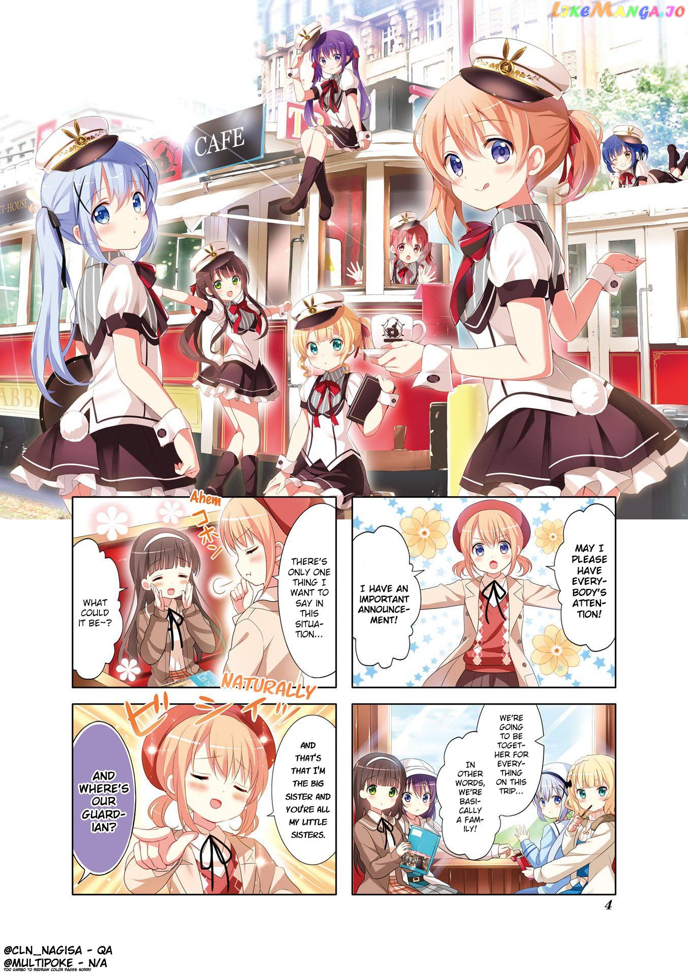 Gochuumon wa Usagi Desu ka? chapter 91 - page 4