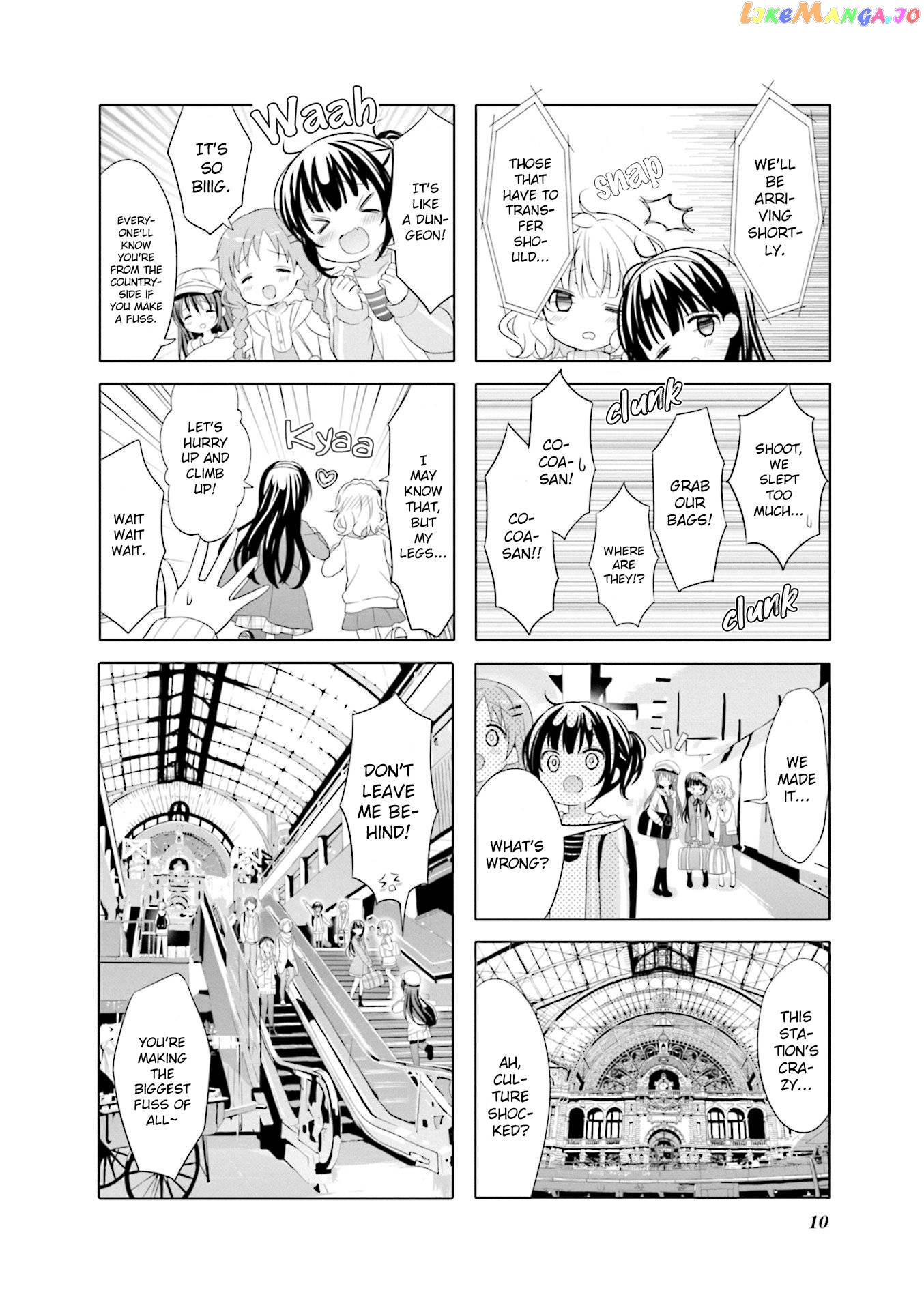 Gochuumon wa Usagi Desu ka? chapter 91 - page 10