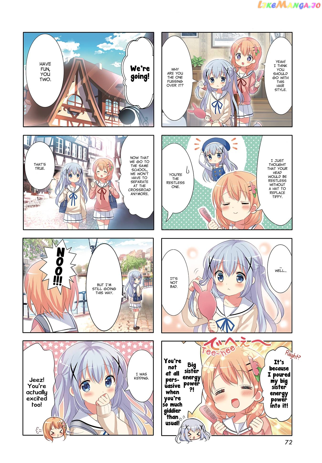 Gochuumon wa Usagi Desu ka? Chapter 116 - page 2