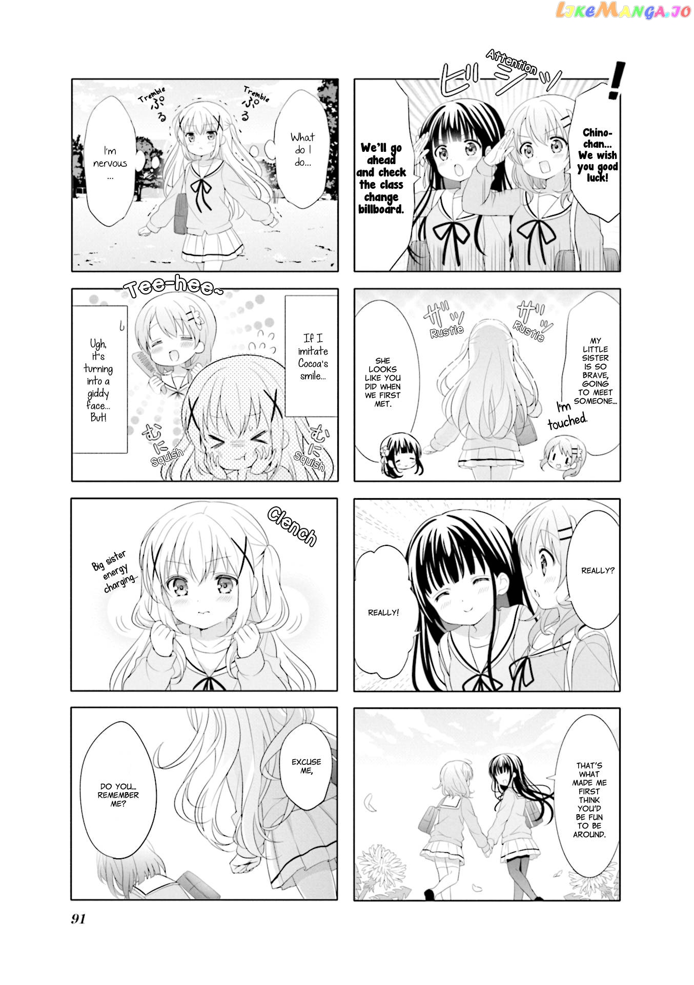 Gochuumon wa Usagi Desu ka? Chapter 116 - page 7