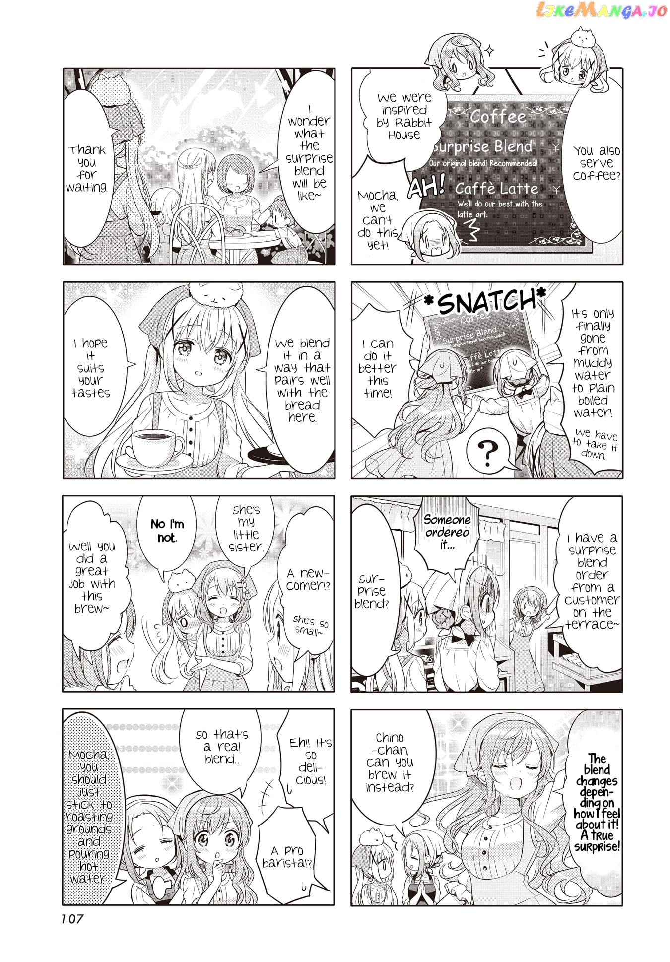 Gochuumon wa Usagi Desu ka? chapter 145 - page 3