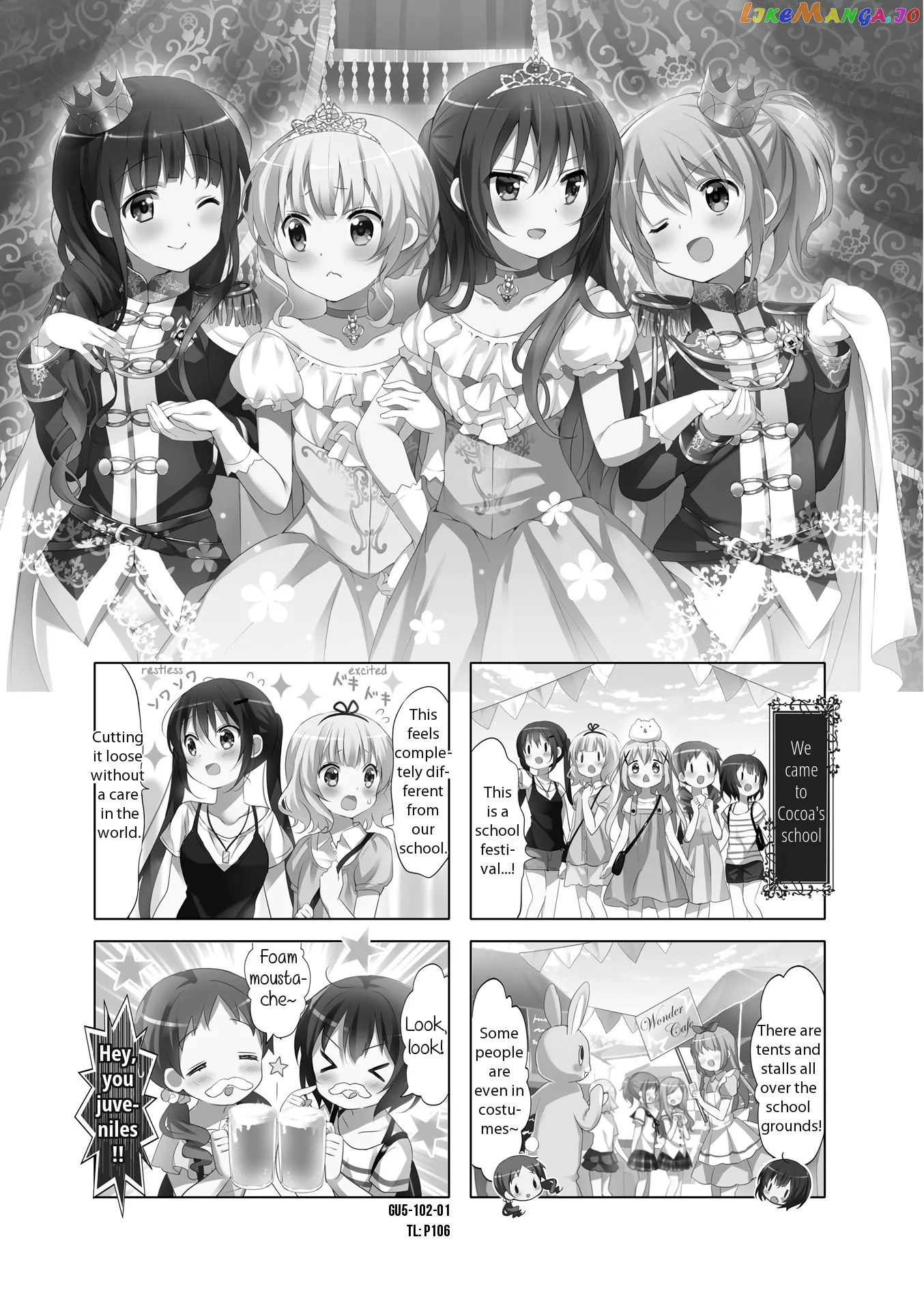 Gochuumon wa Usagi Desu ka? chapter 59 - page 1