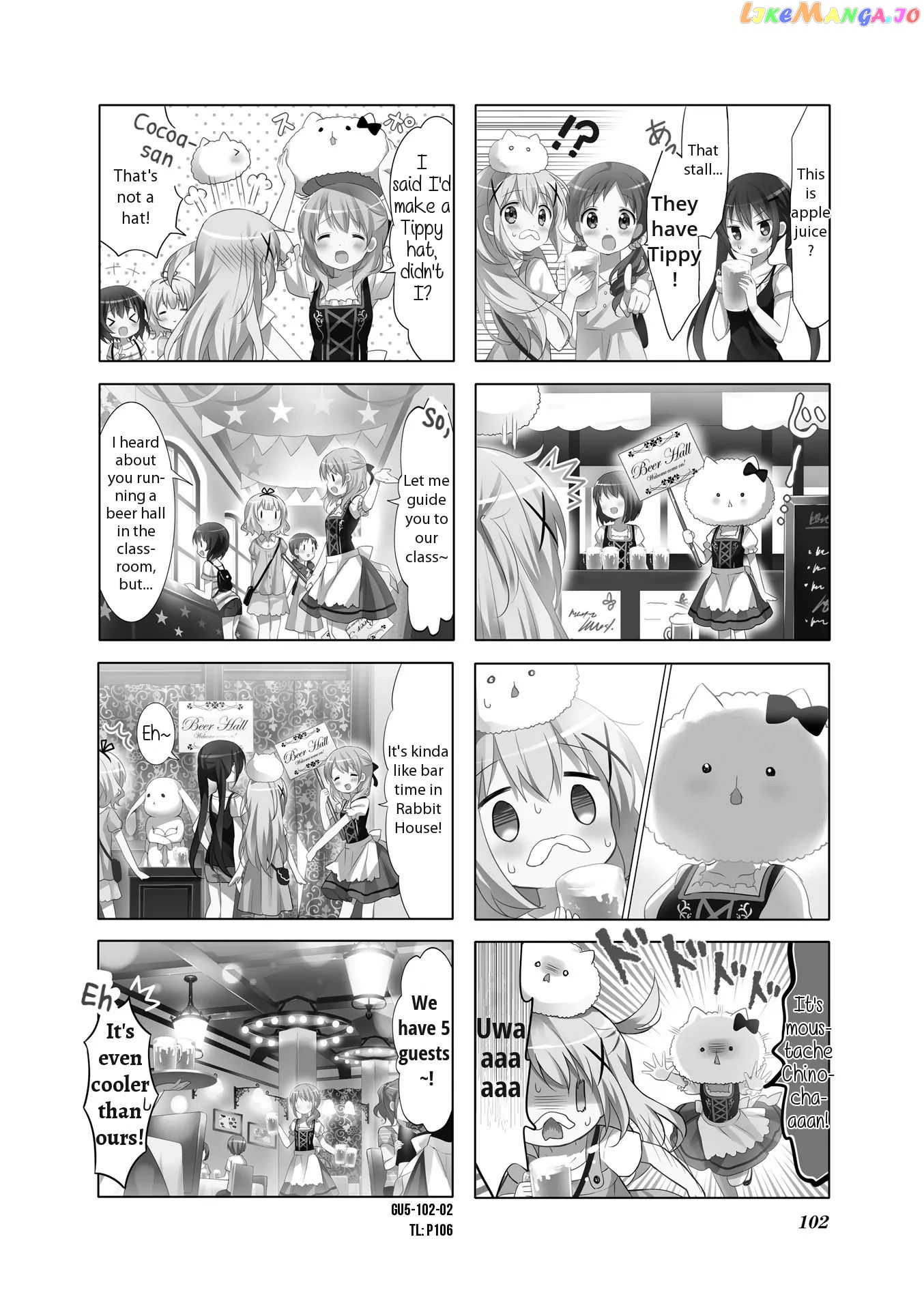 Gochuumon wa Usagi Desu ka? chapter 59 - page 2