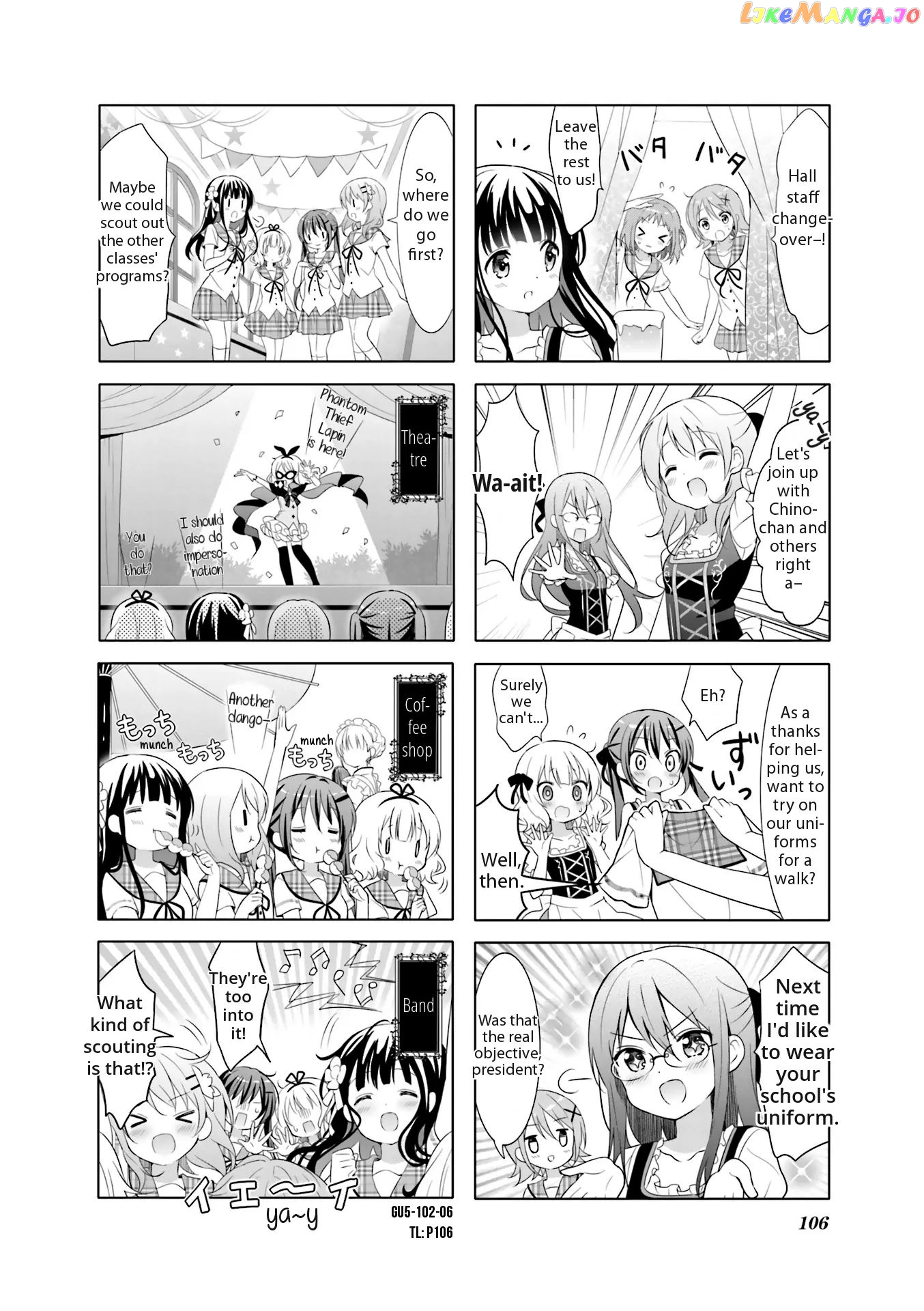 Gochuumon wa Usagi Desu ka? chapter 59 - page 6
