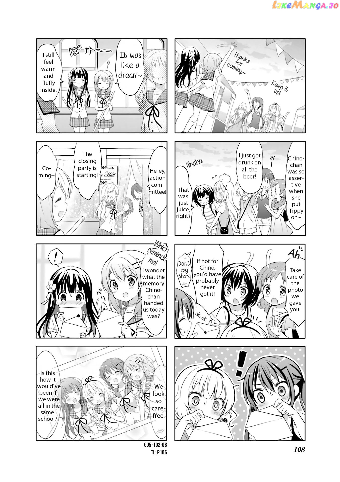 Gochuumon wa Usagi Desu ka? chapter 59 - page 8