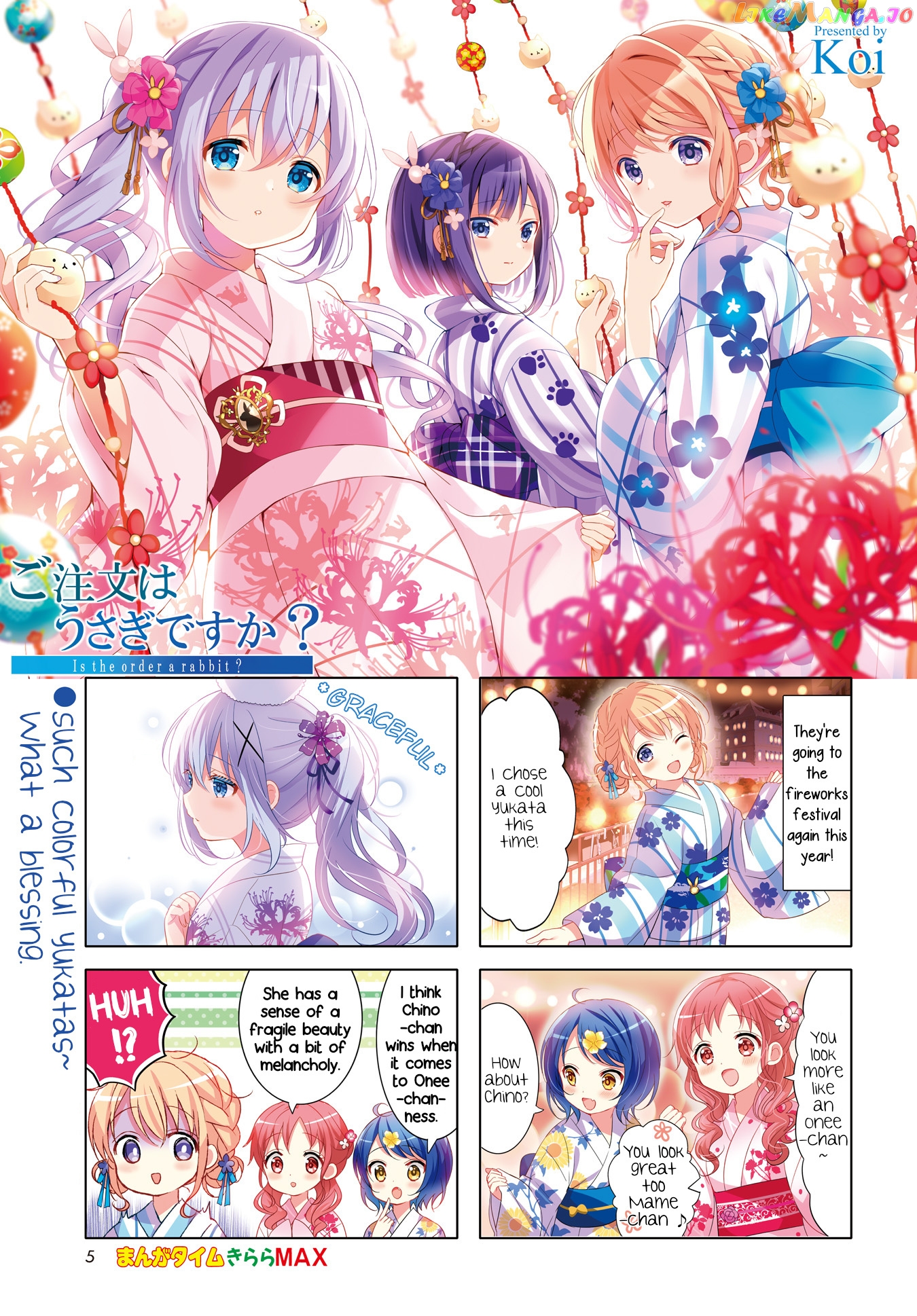 Gochuumon wa Usagi Desu ka? chapter 146 - page 1
