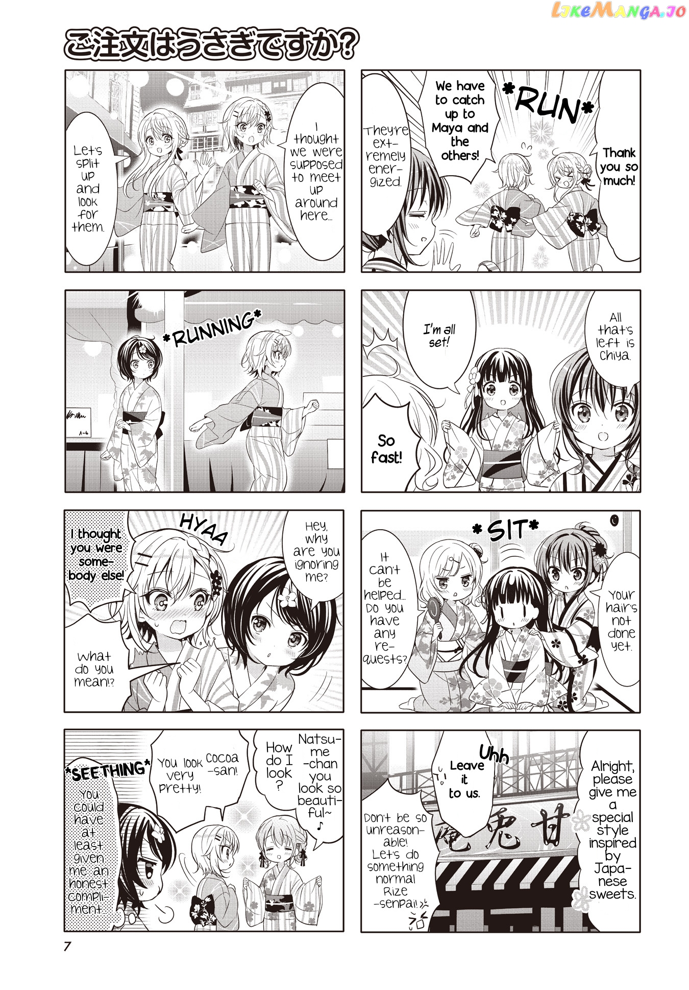 Gochuumon wa Usagi Desu ka? chapter 146 - page 3