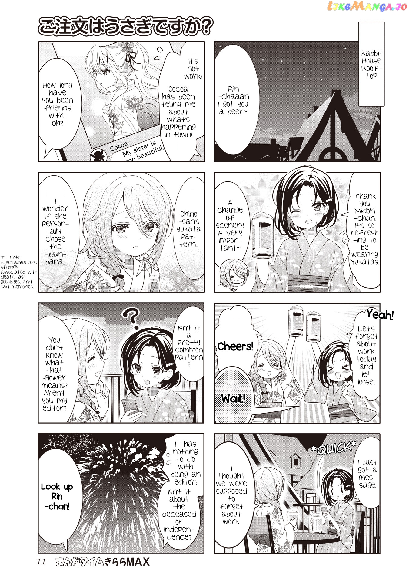 Gochuumon wa Usagi Desu ka? chapter 146 - page 7