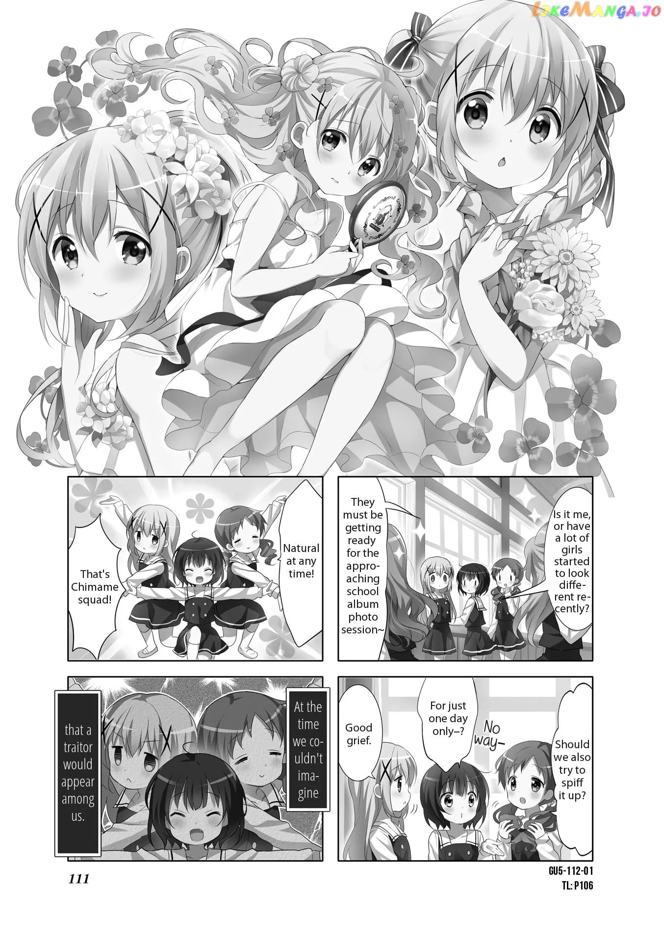 Gochuumon wa Usagi Desu ka? chapter 60 - page 1