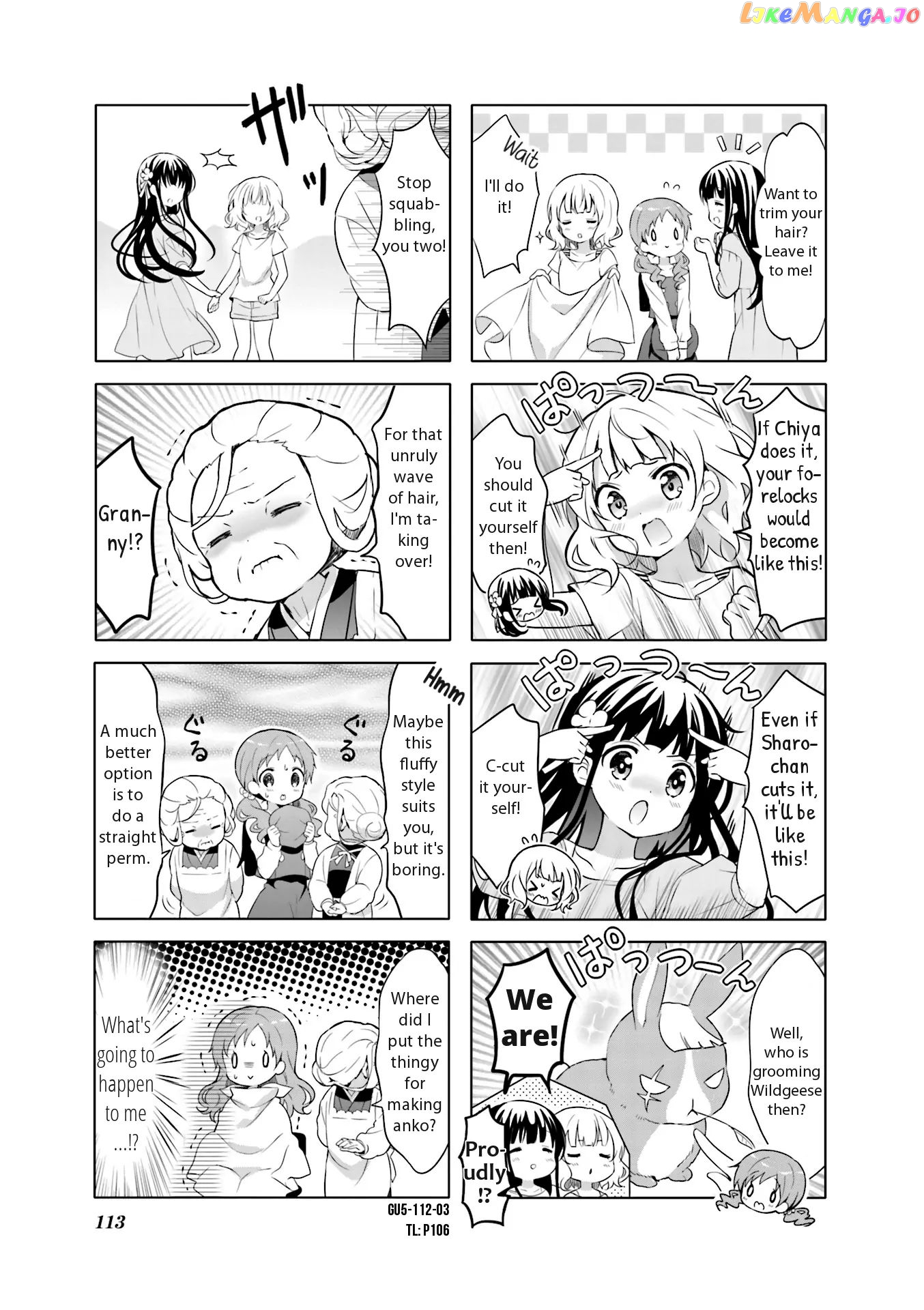 Gochuumon wa Usagi Desu ka? chapter 60 - page 3