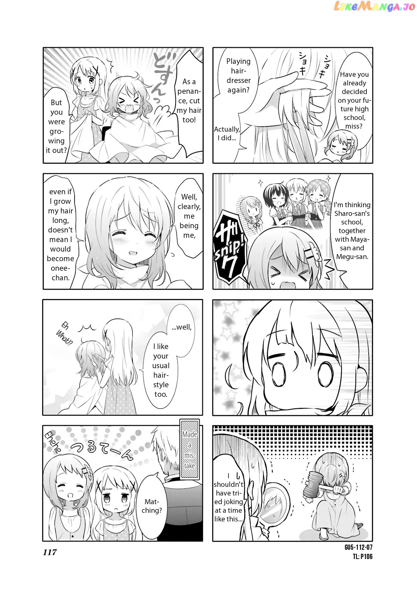 Gochuumon wa Usagi Desu ka? chapter 60 - page 7