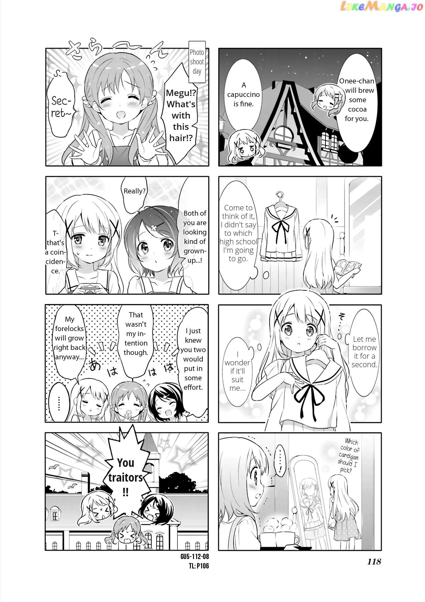 Gochuumon wa Usagi Desu ka? chapter 60 - page 8