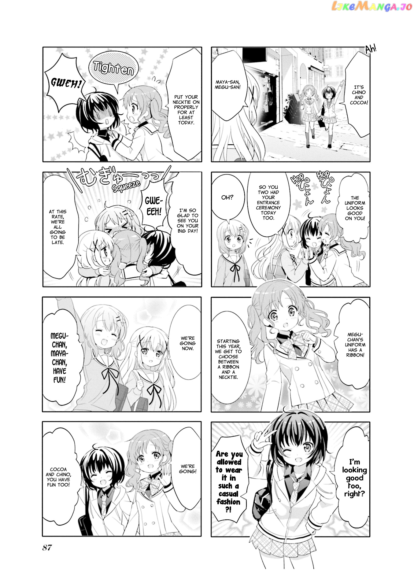 Gochuumon wa Usagi Desu ka? chapter 118 - page 3