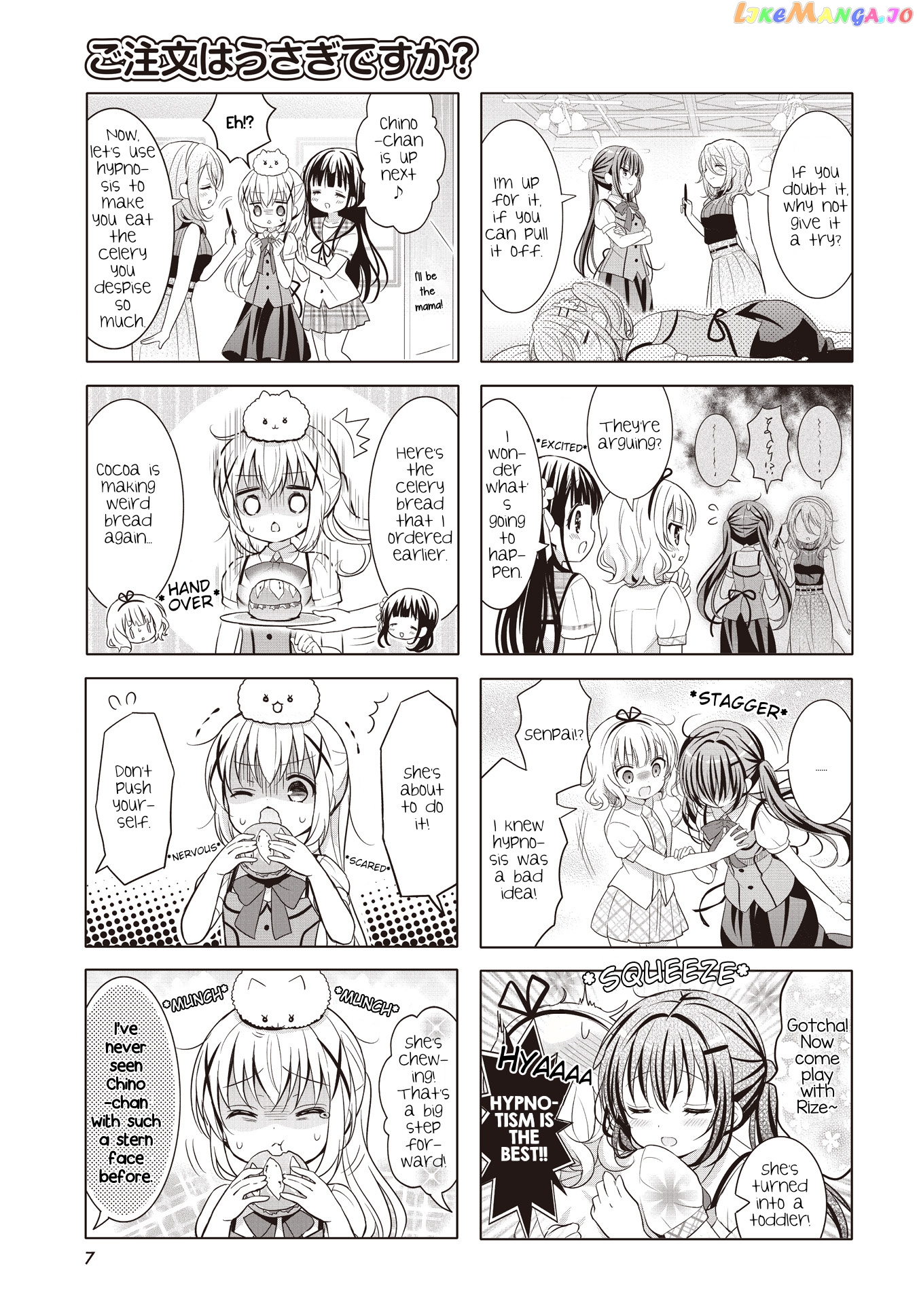 Gochuumon wa Usagi Desu ka? chapter 147 - page 3